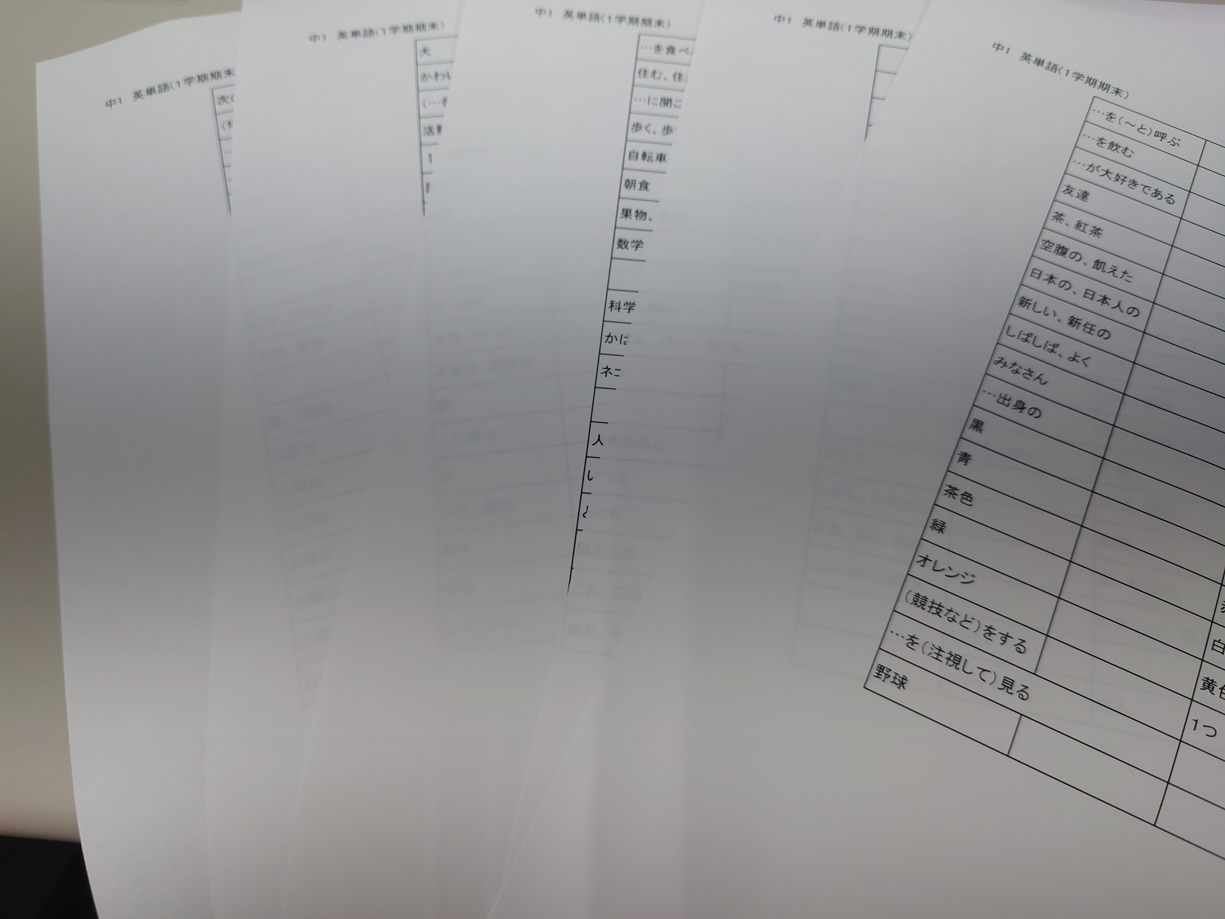 Ena小中 都心地区 南阿佐ヶ谷通信 定期テスト対策