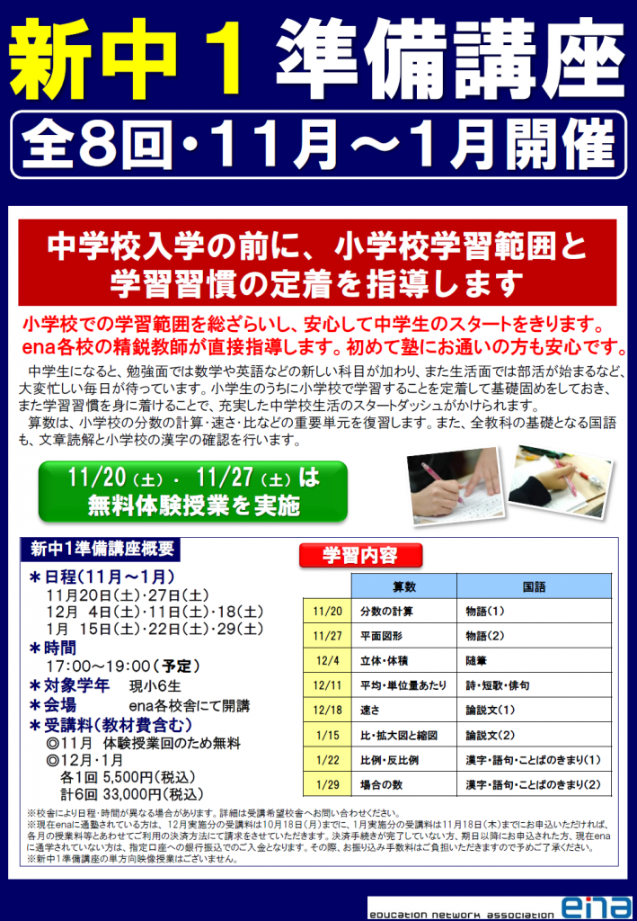 Ena小中 都心地区 Ena富士見台
