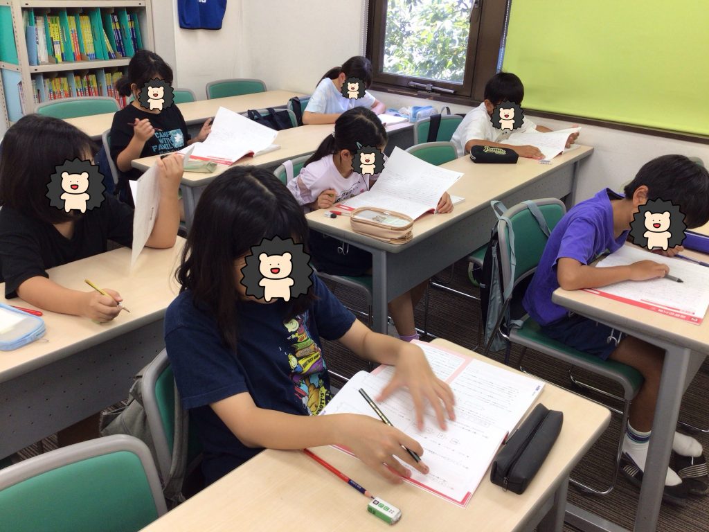 夏期講習第Ⅱ期 2日目【低学年からたくさん勉強!!】