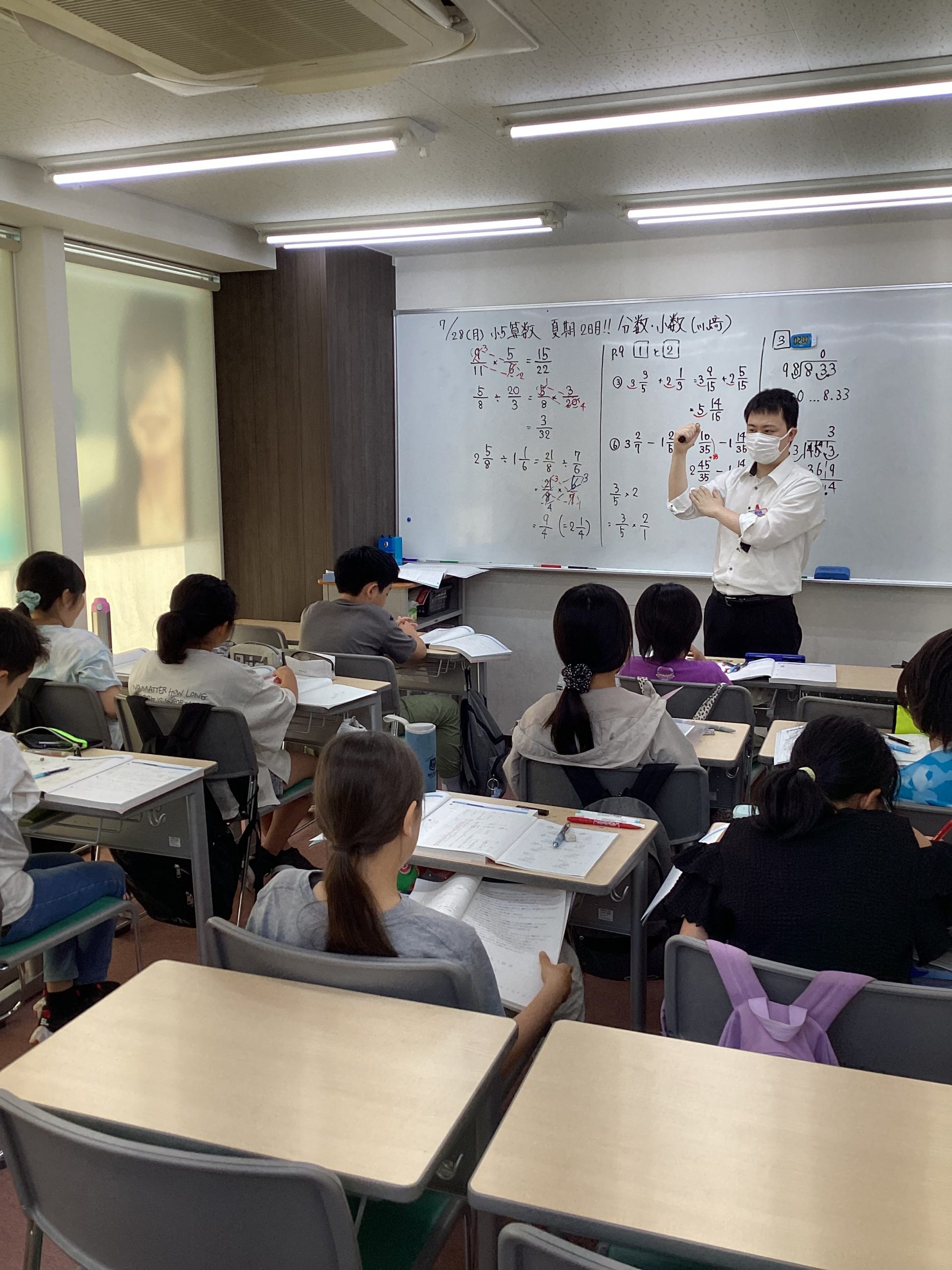 南阿佐ヶ谷日記その57 夏期講習8日目