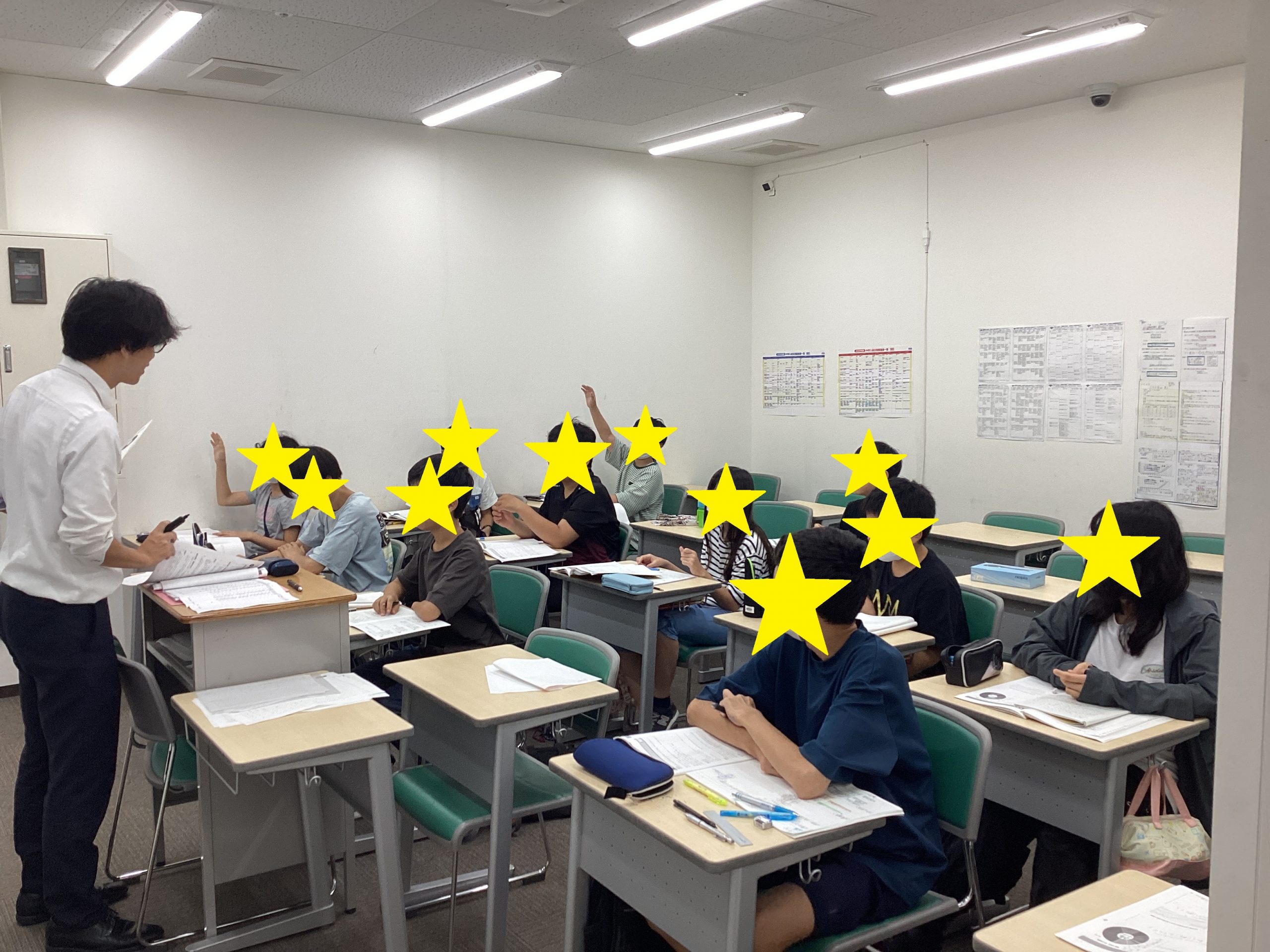 夏期講習4期がはじまりました。