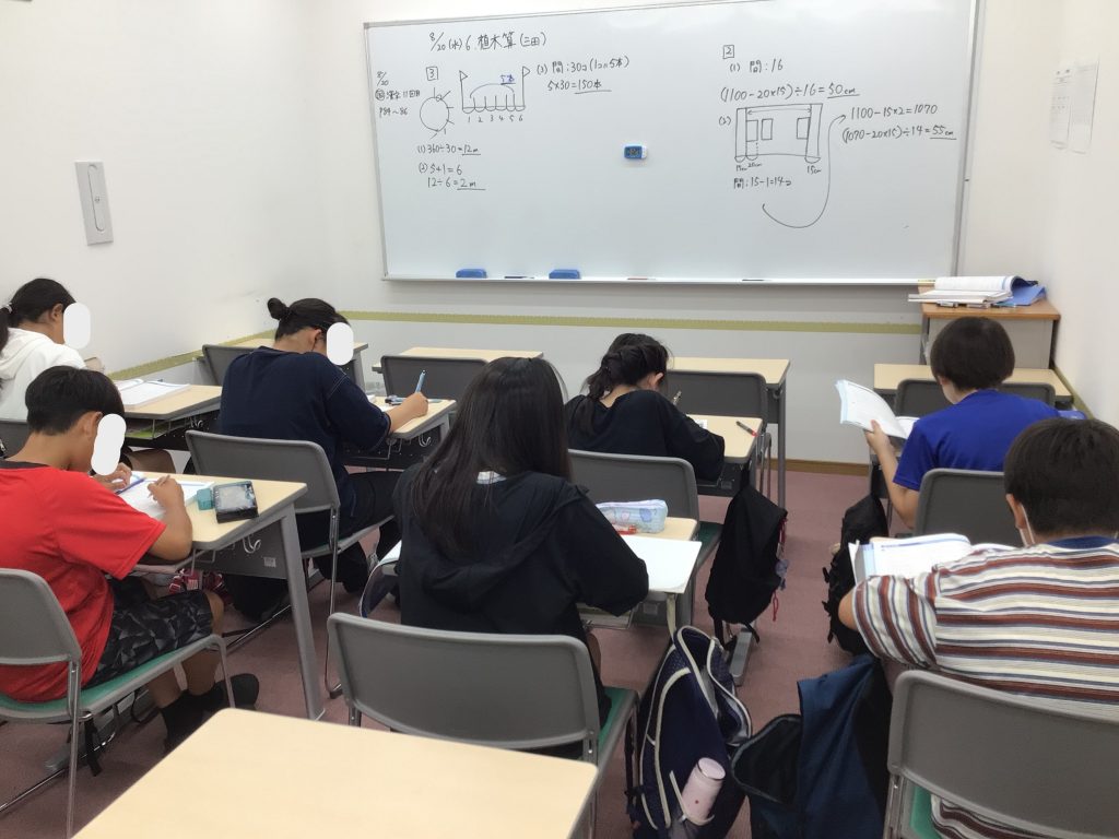夏期講習6期が始まっています!
