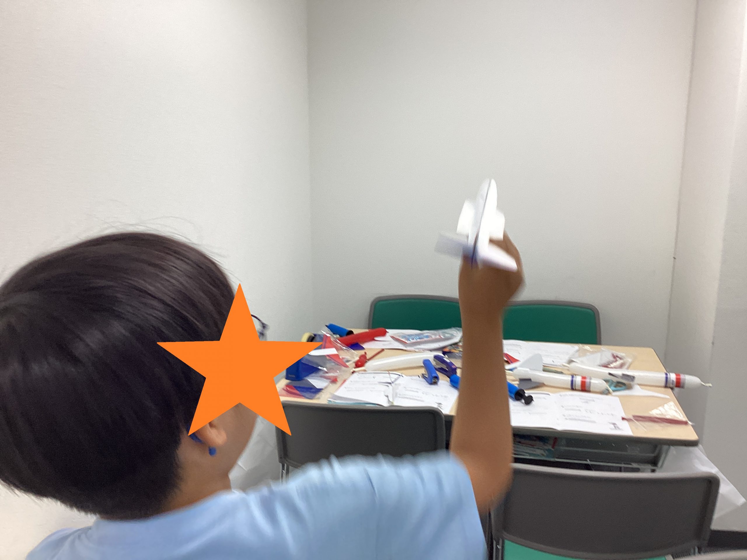 上野からこんにちは。0812～ひこうき～