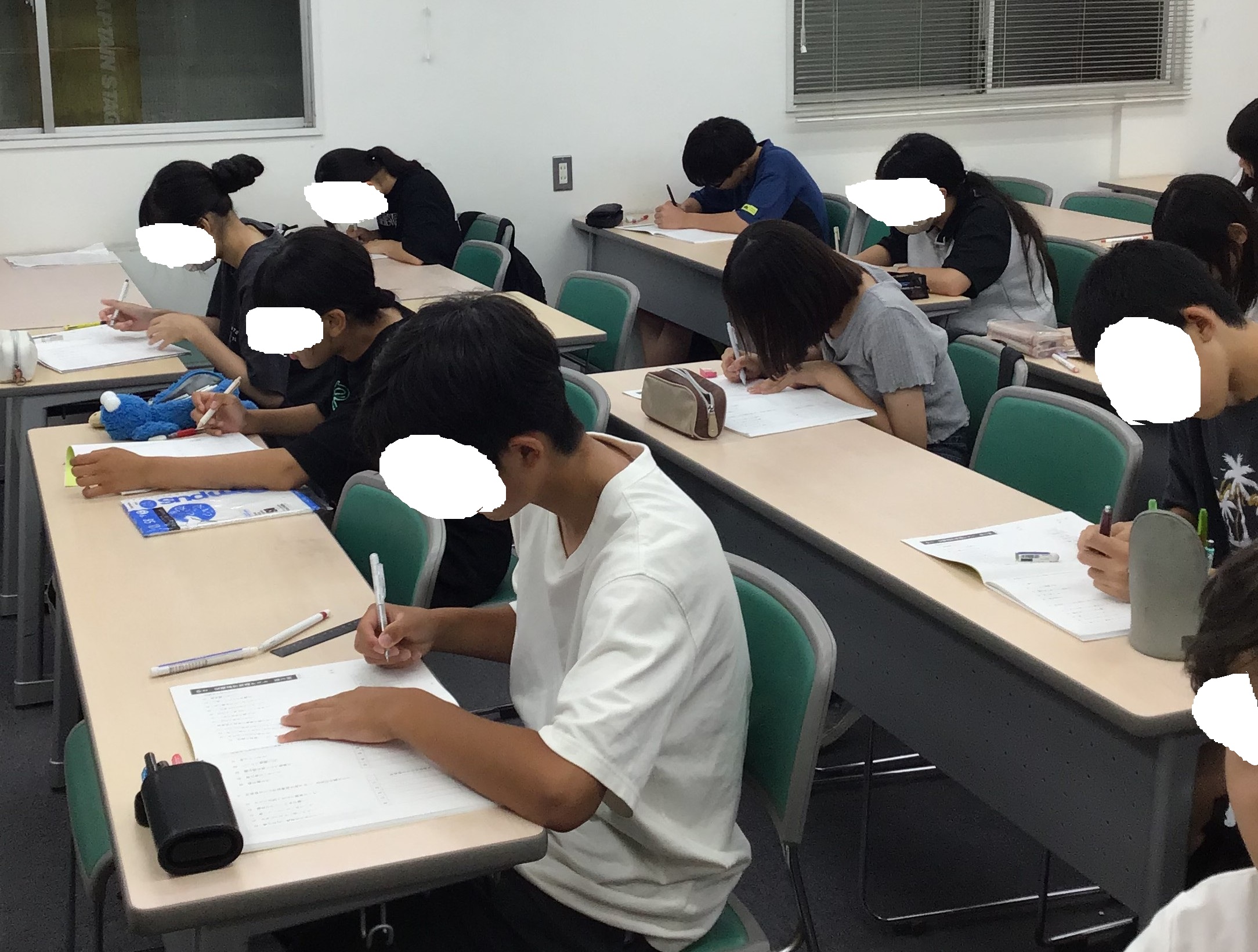 夏期講習後半戦９日目