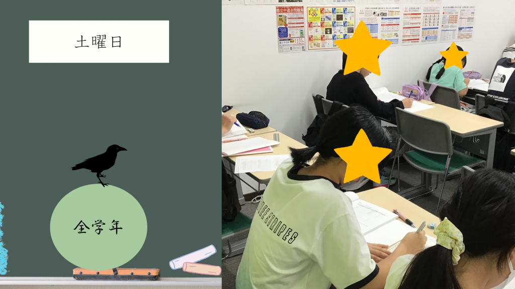 【土曜日は盛大】