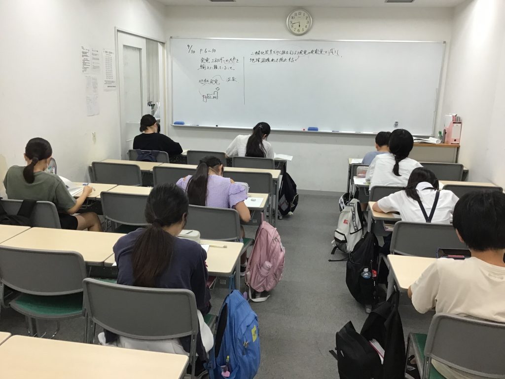 【ena月島】9月10日(水)後期授業開幕