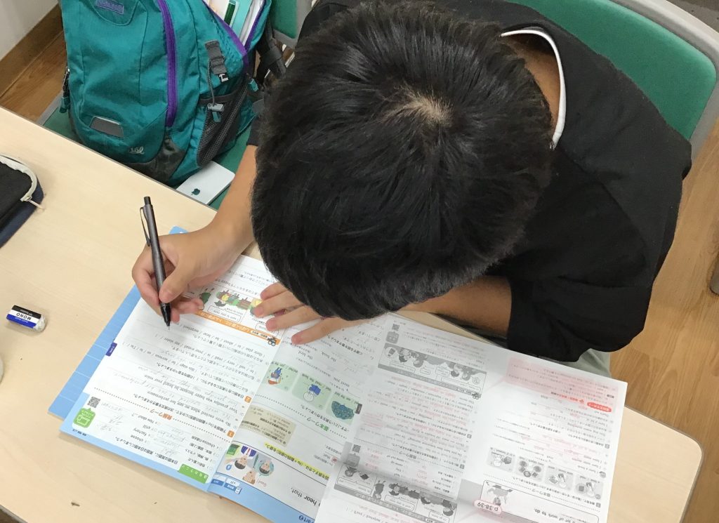 中学生本気モード！テスト対策！