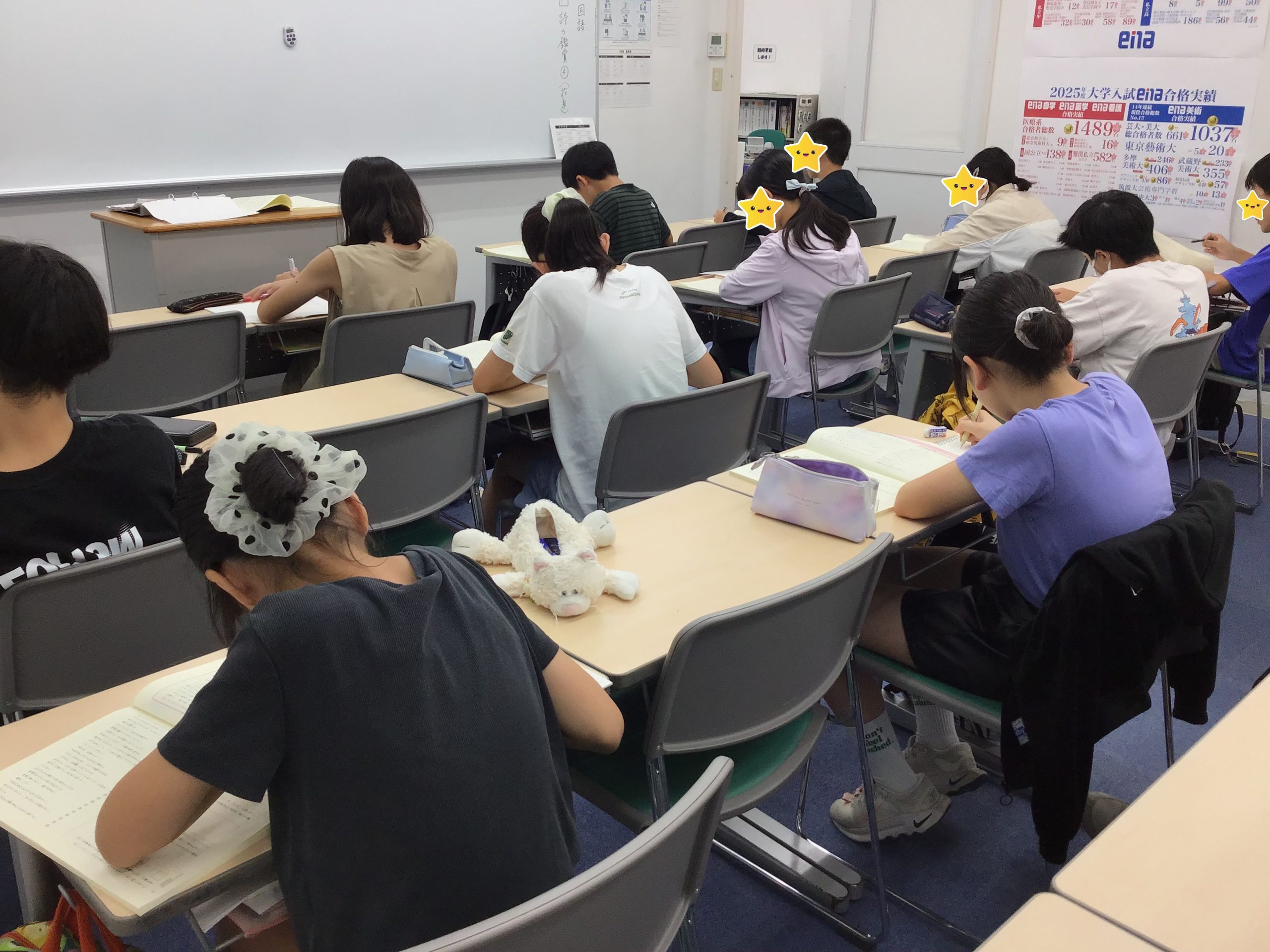 小6毎日登塾、過去問演習開始しています!