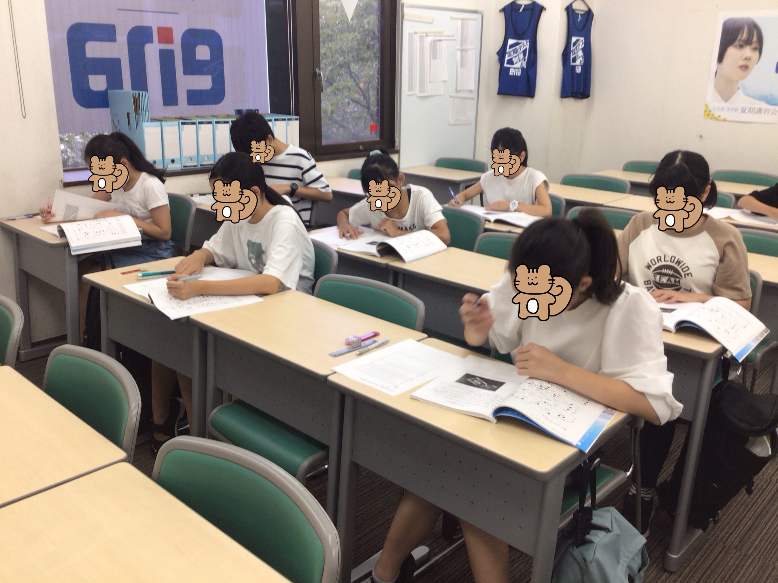 【小6毎日登塾】勉強一直線