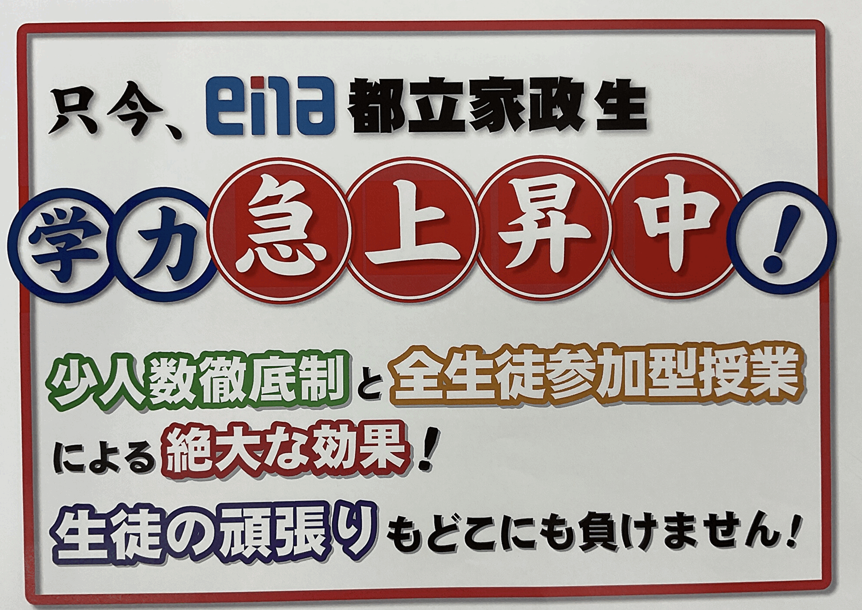 【ena都立家政】学判結果出ました
