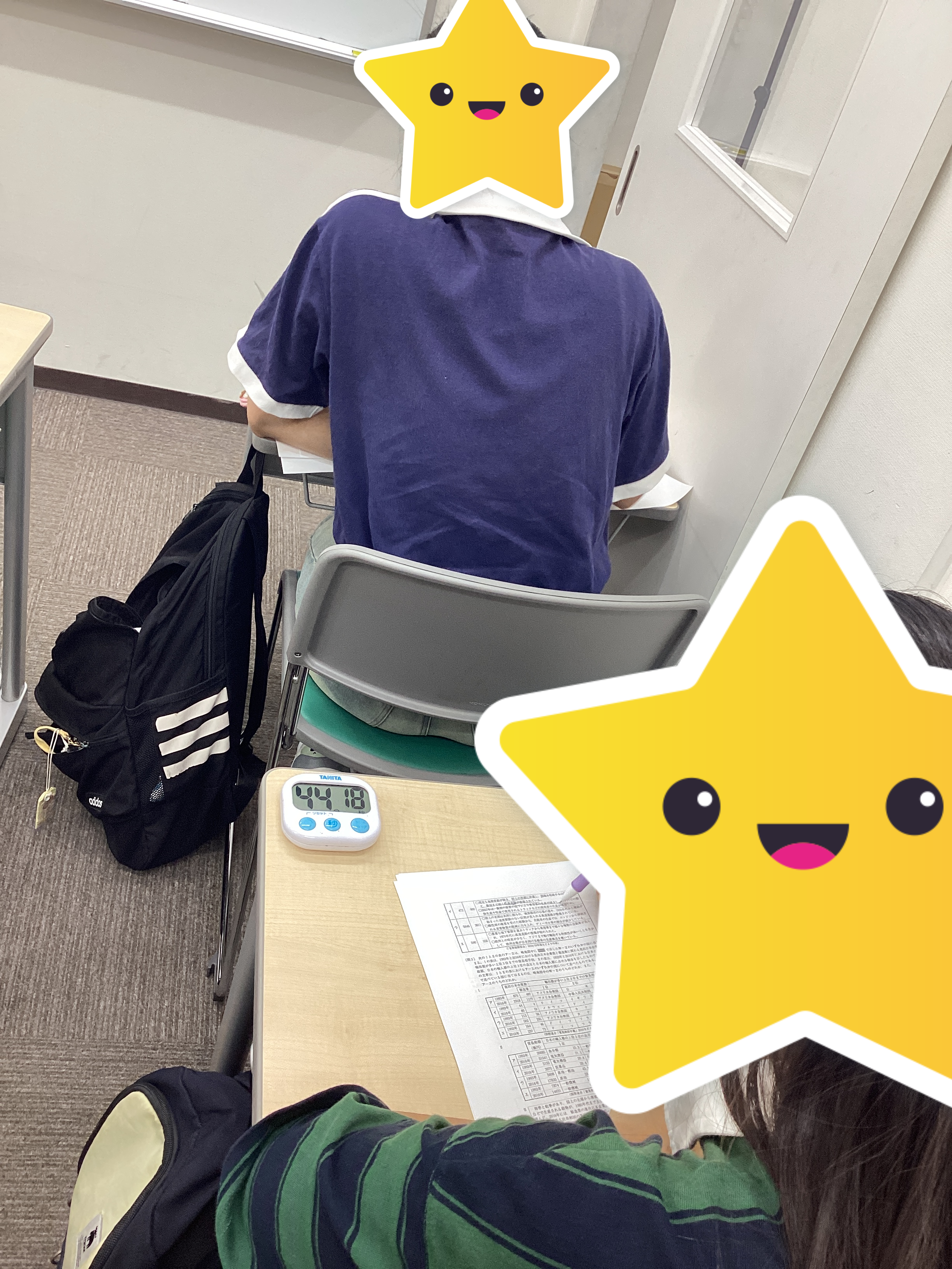 定期テストを終えて