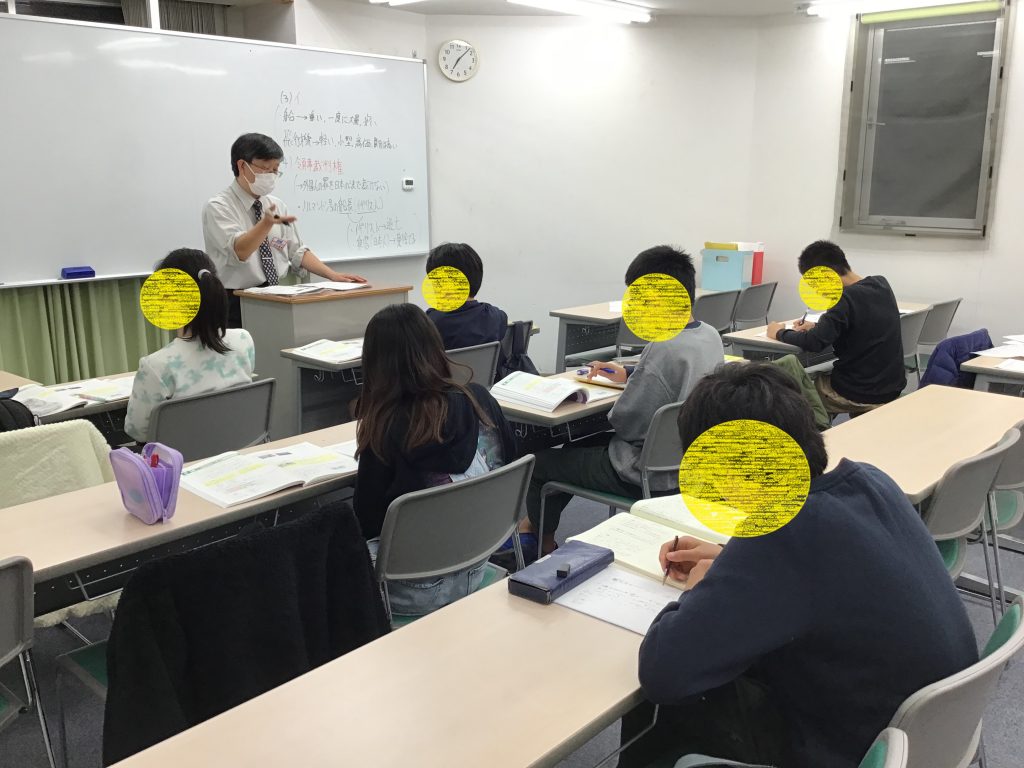 小６ 文系クラスから