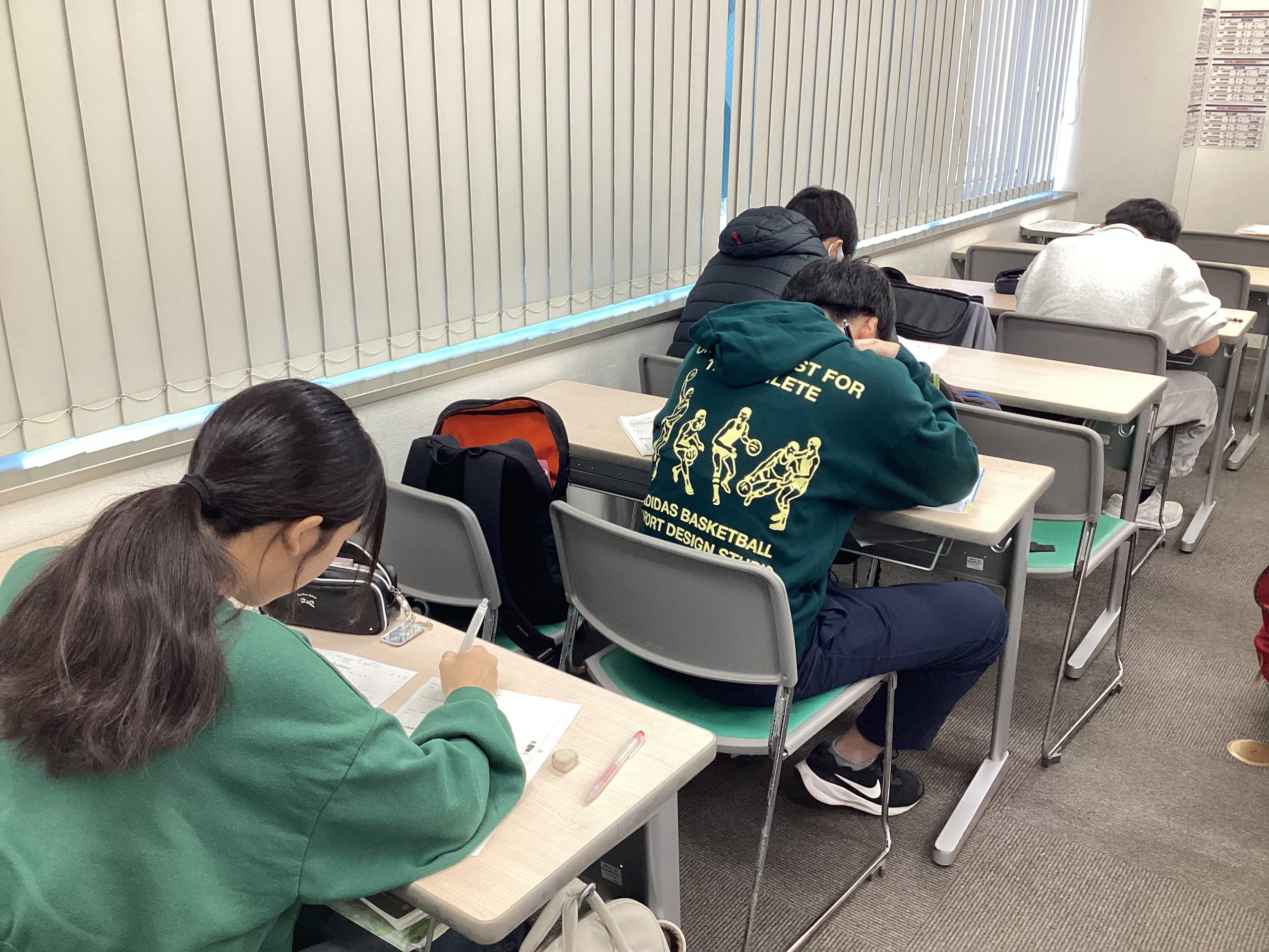 ena東陽町　11月5日（水）　定期考査対策を実施！