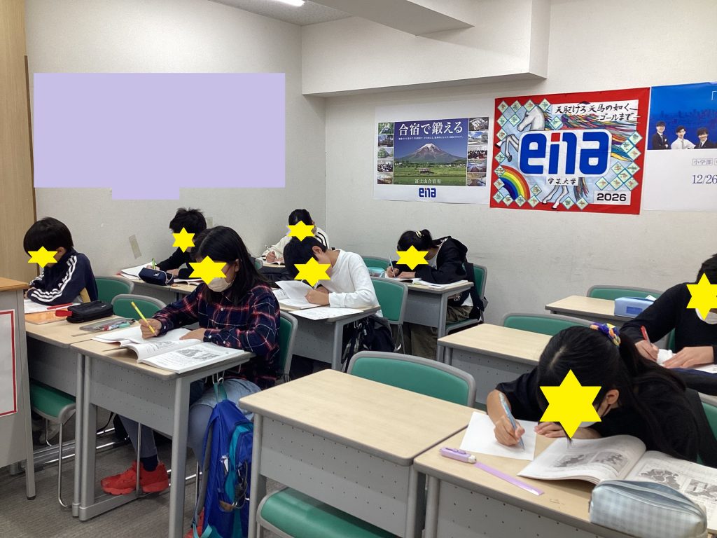 小学6年生もがんばっている。