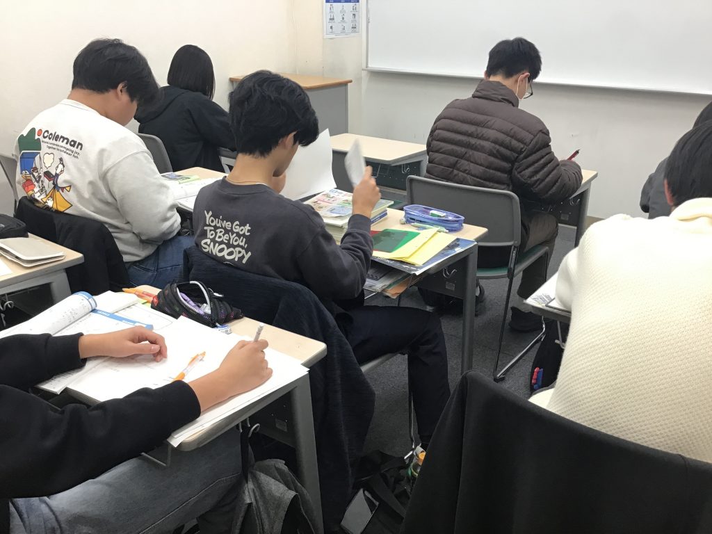 【新小岩11/15】最後まで頑張る者が勝つ【期末テスト/必勝合宿/都立校入試まで残り１００日】