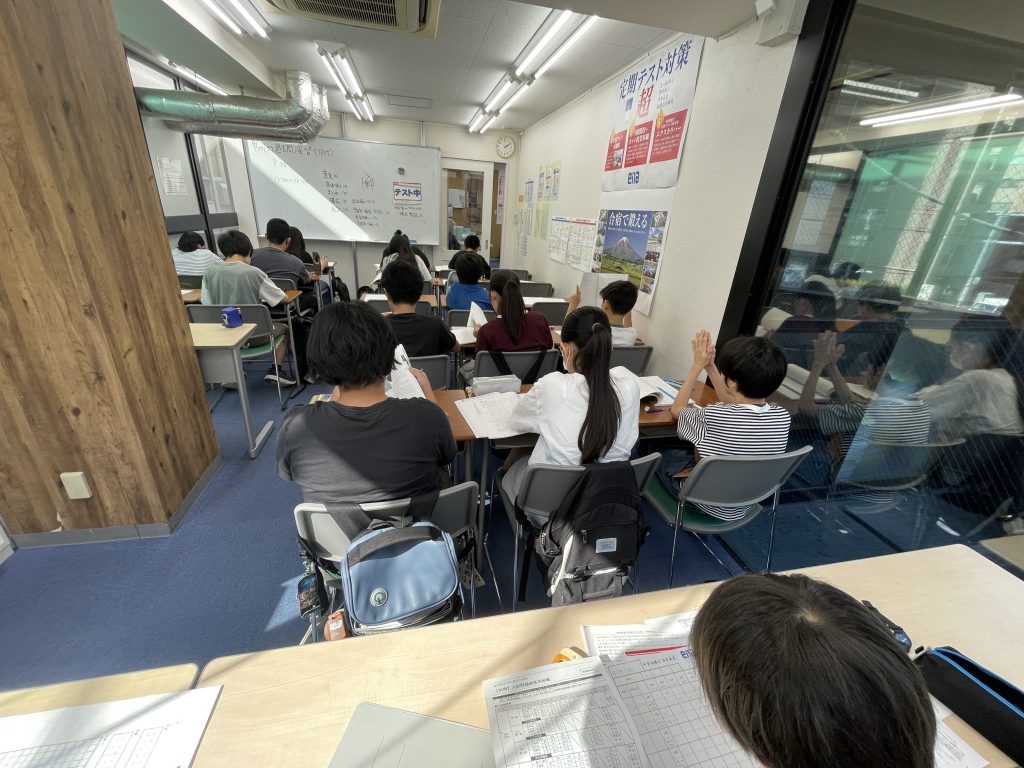 定期テスト対策始動！