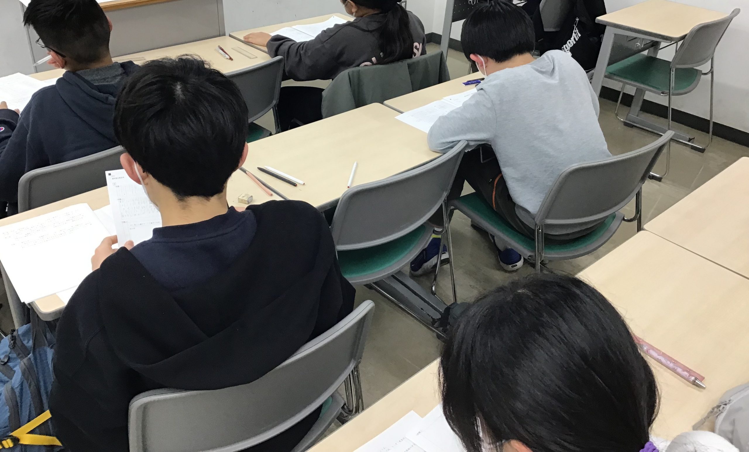 【ena一之江】過年度比較都立中合判を実施しました！