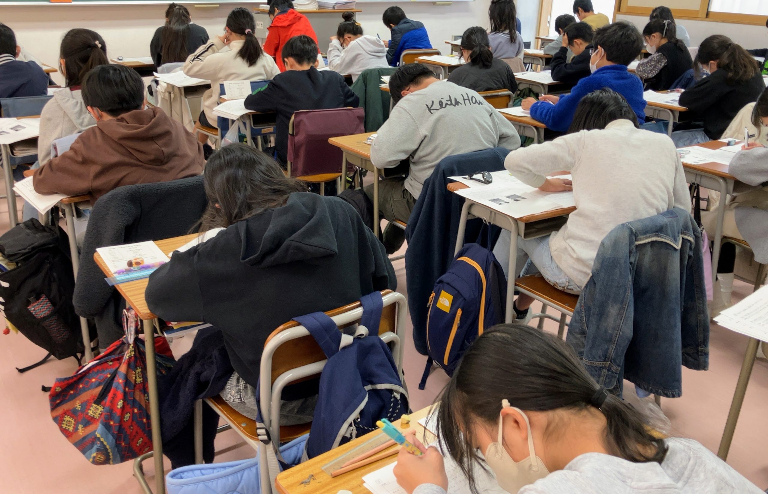 保谷通信815　第2回学校別合判