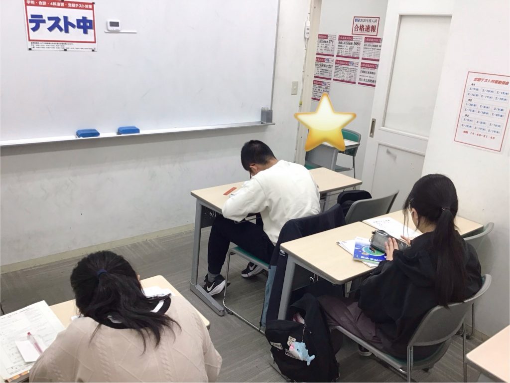 【中学部】定期テスト対策の様子