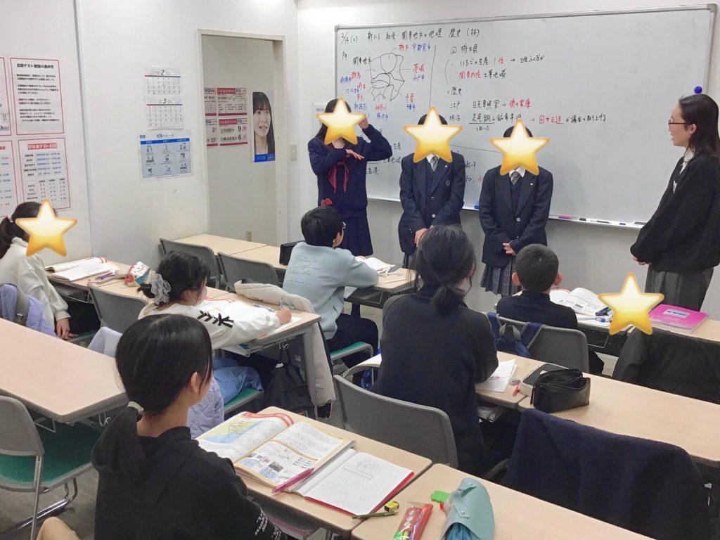 【小学部】卒業生が来てくれました