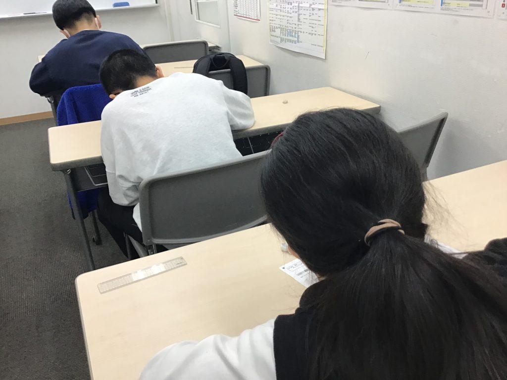 ena東陽町　2月18日（水）受験が終わったからこそ