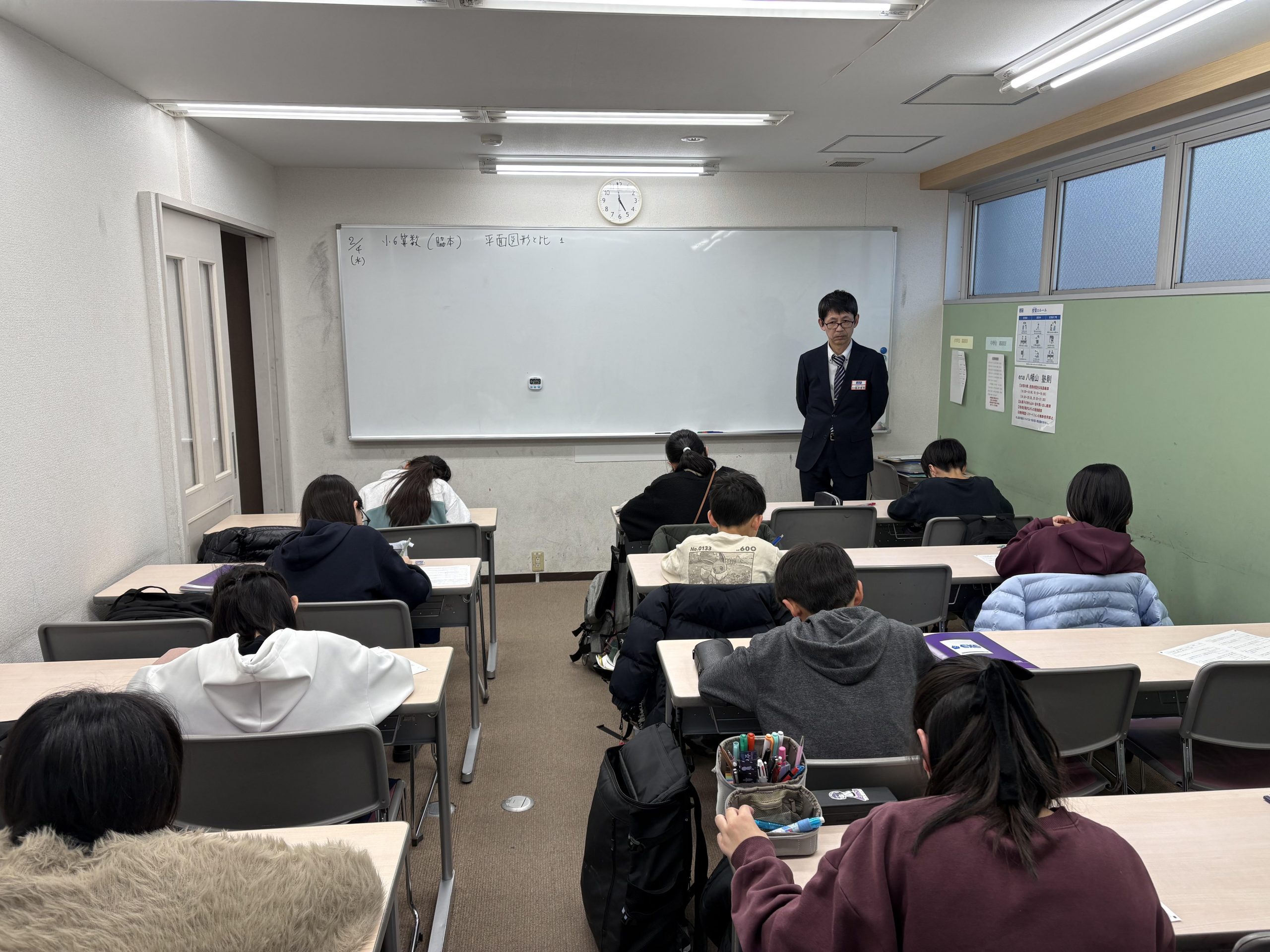 小学部 開講：解きなおしをきっちりやりましょう