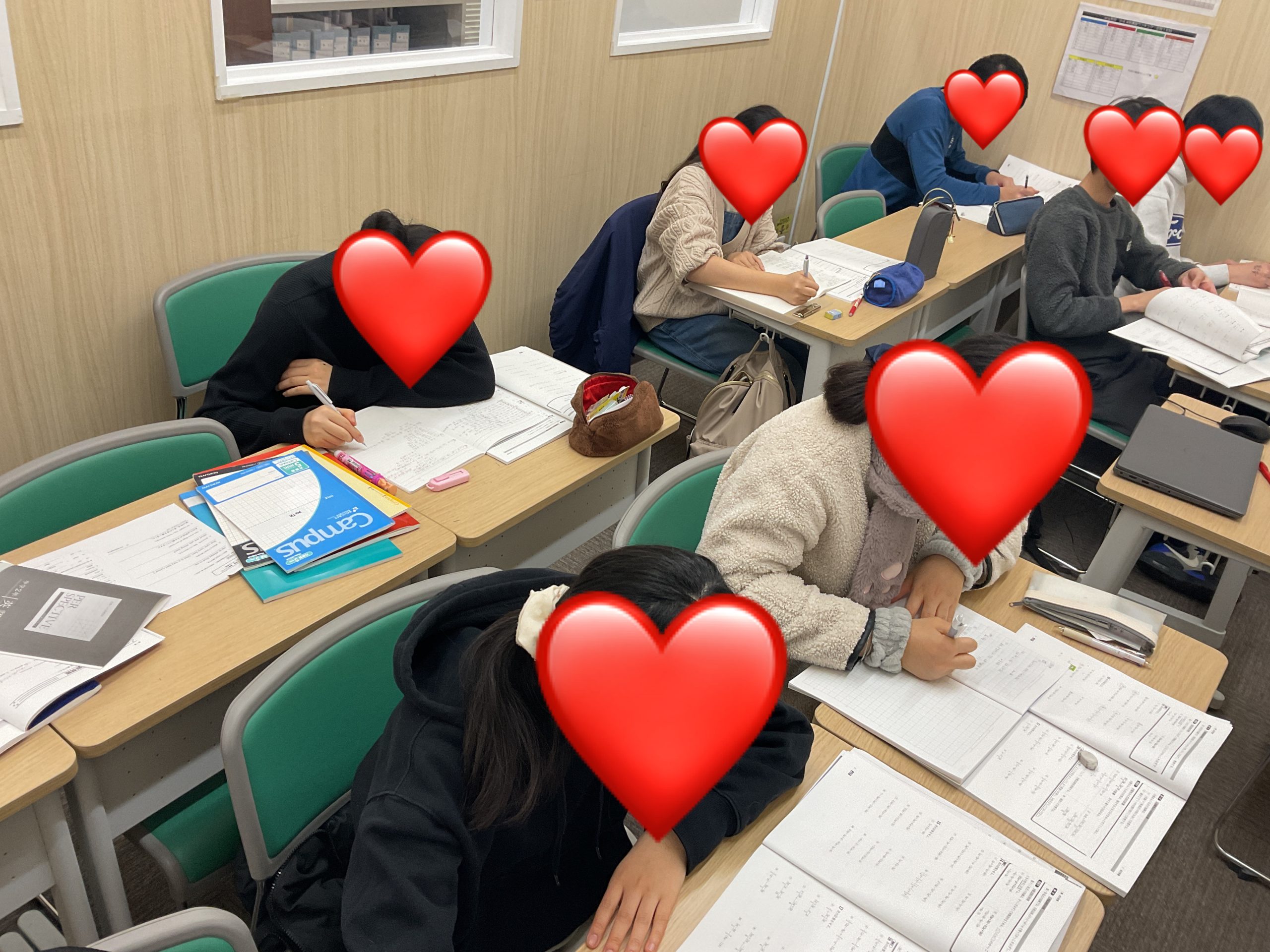 【ena有明03.16】新中２月曜勉強会の様子です