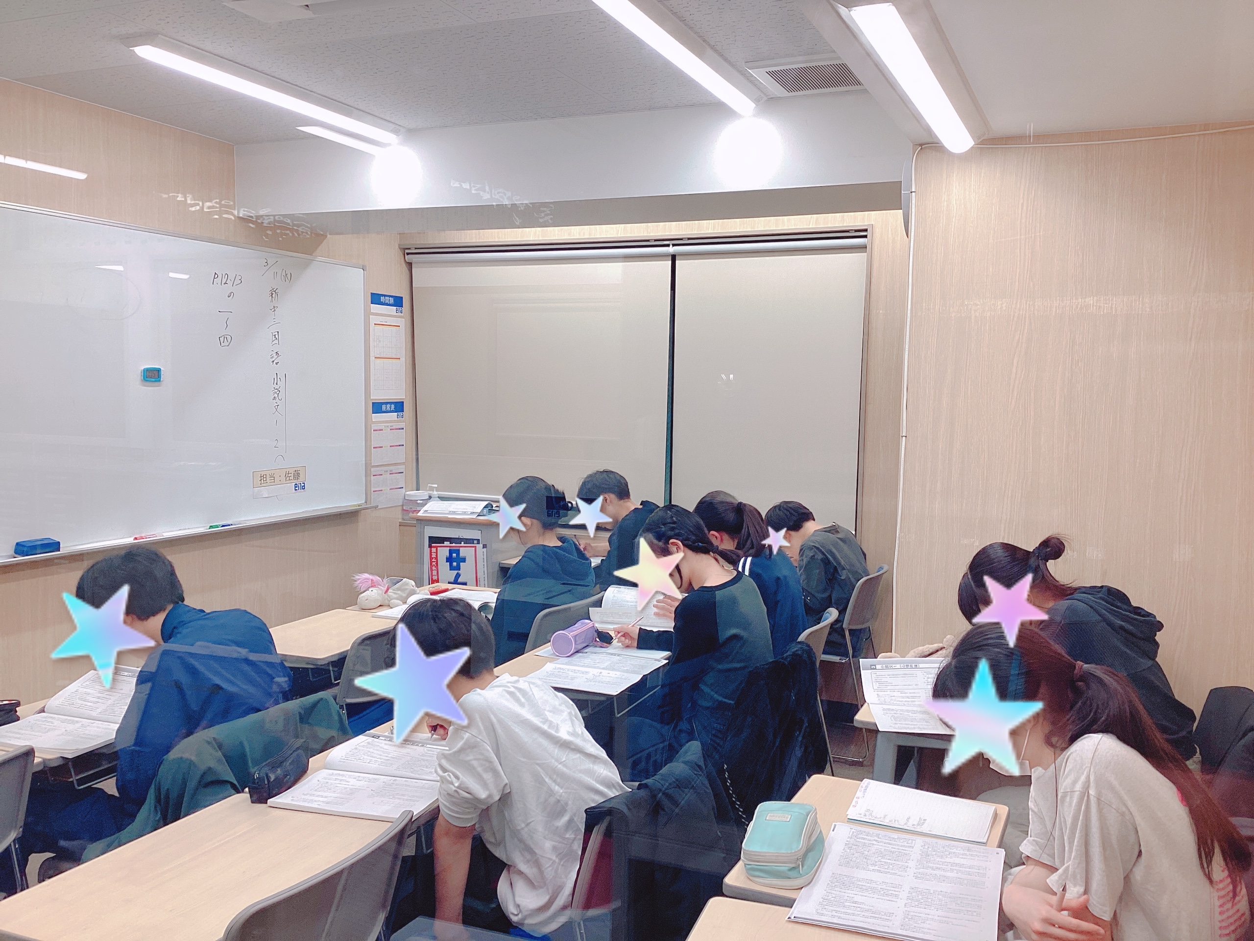 新中学３年生の気迫！