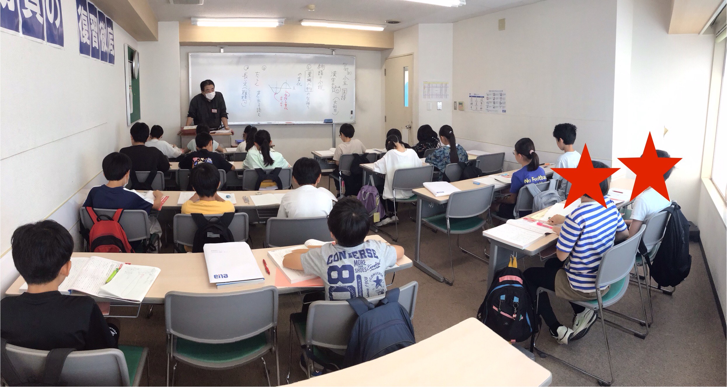 【ena吉祥寺】夏期講習６日目　２期の初日スタート！