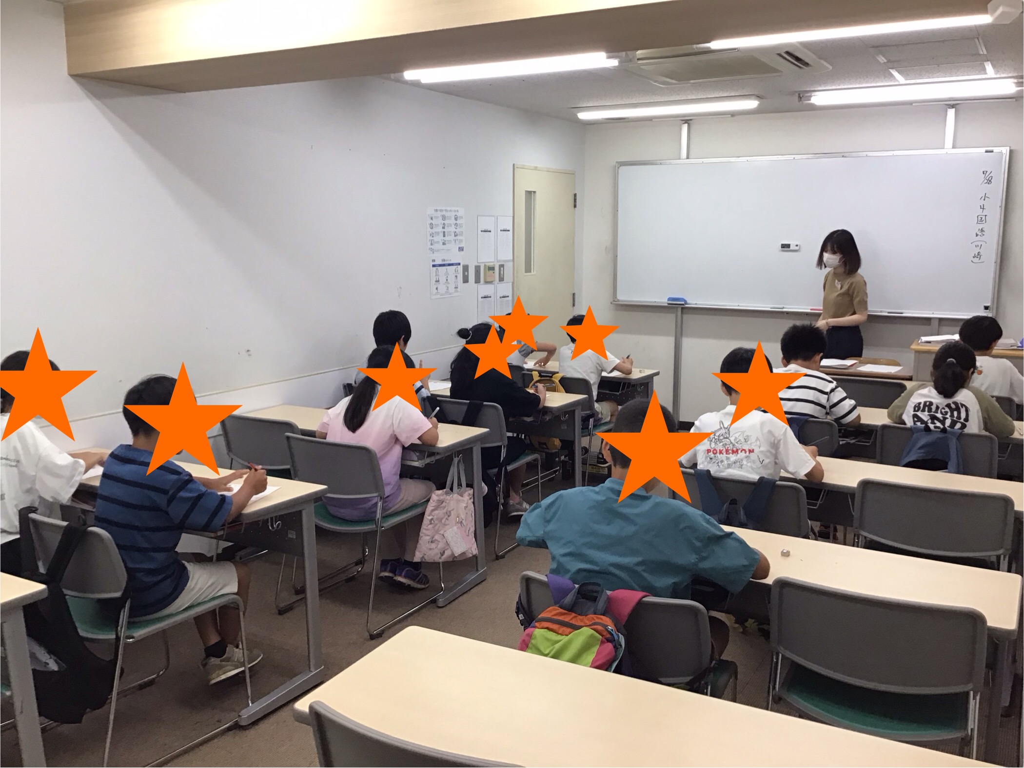 【ena吉祥寺】夏期講習7日目　小４の漢字テストの闘い