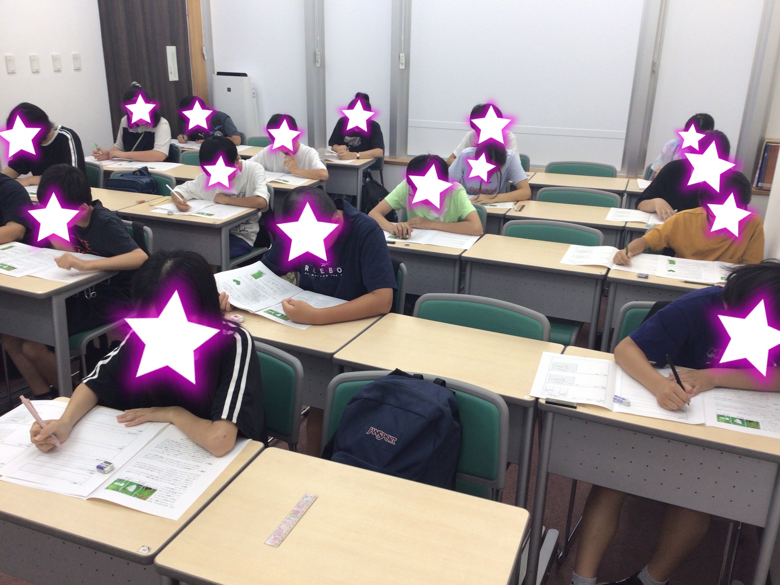 【ena花小金井】夏期通信８　～受験生過去問大会！～
