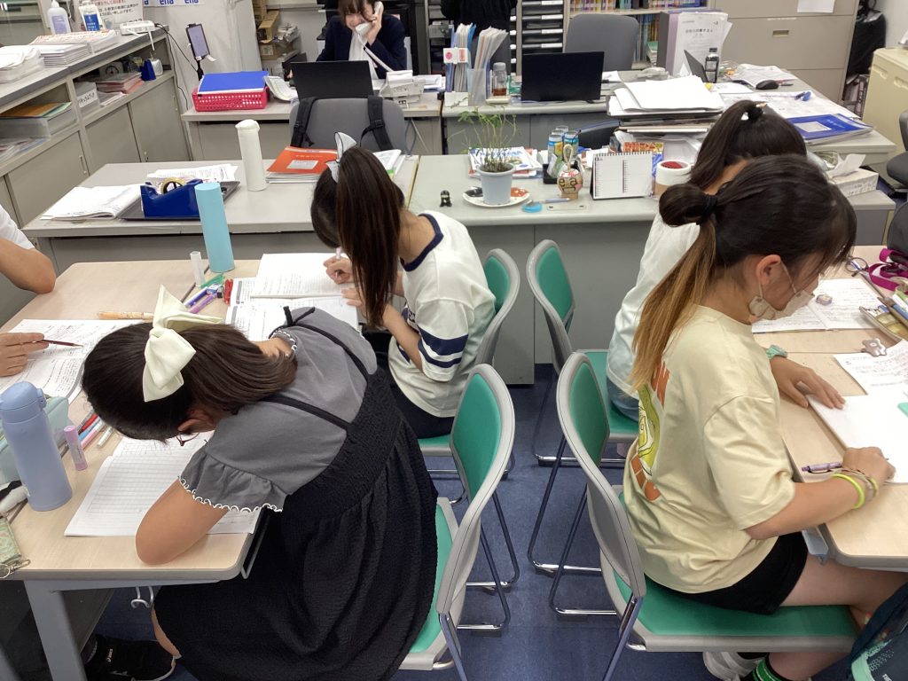 夏期講習18日目