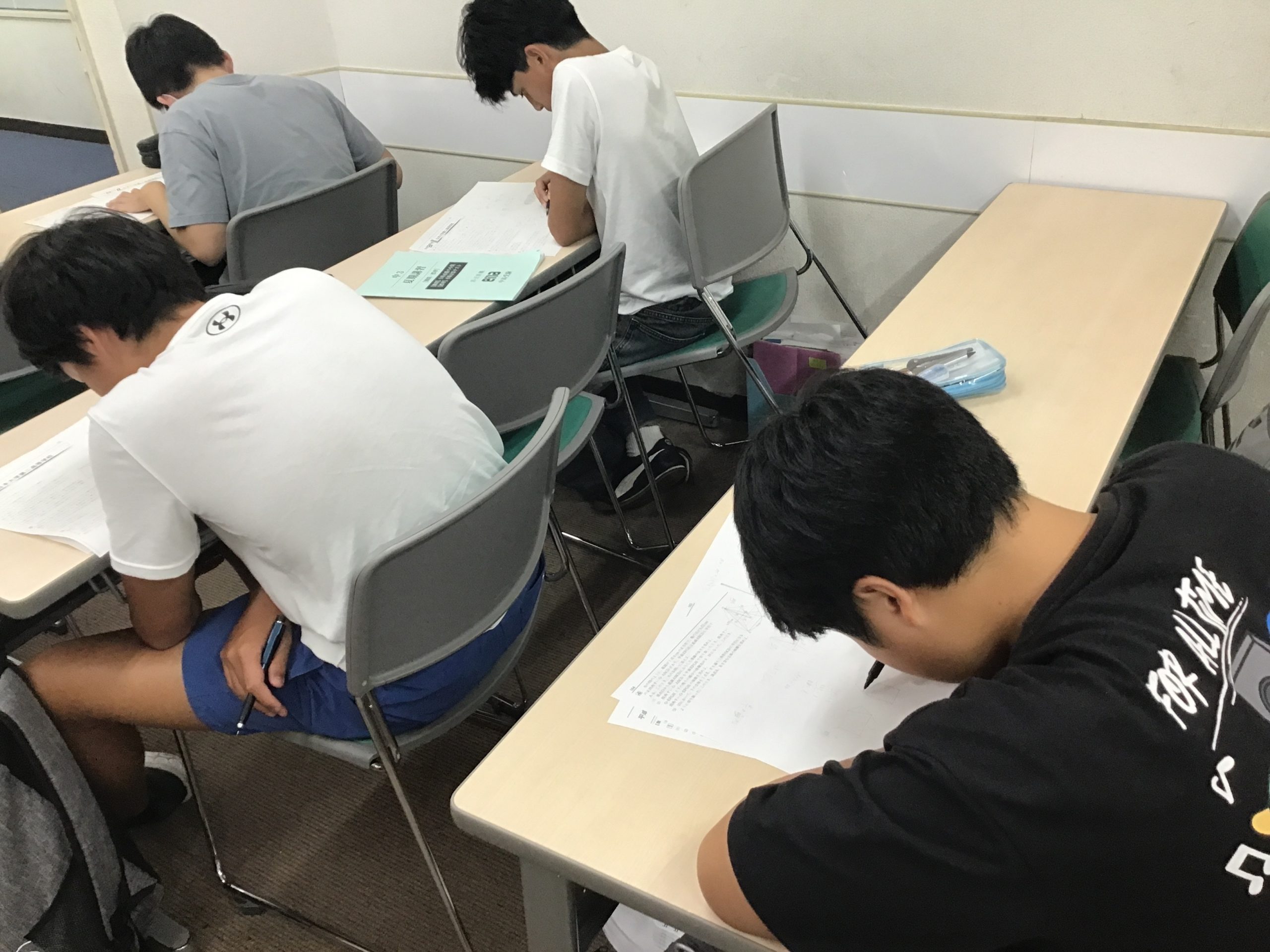 【ena吉祥寺】夏期講習１７日目　中３過去問演習
