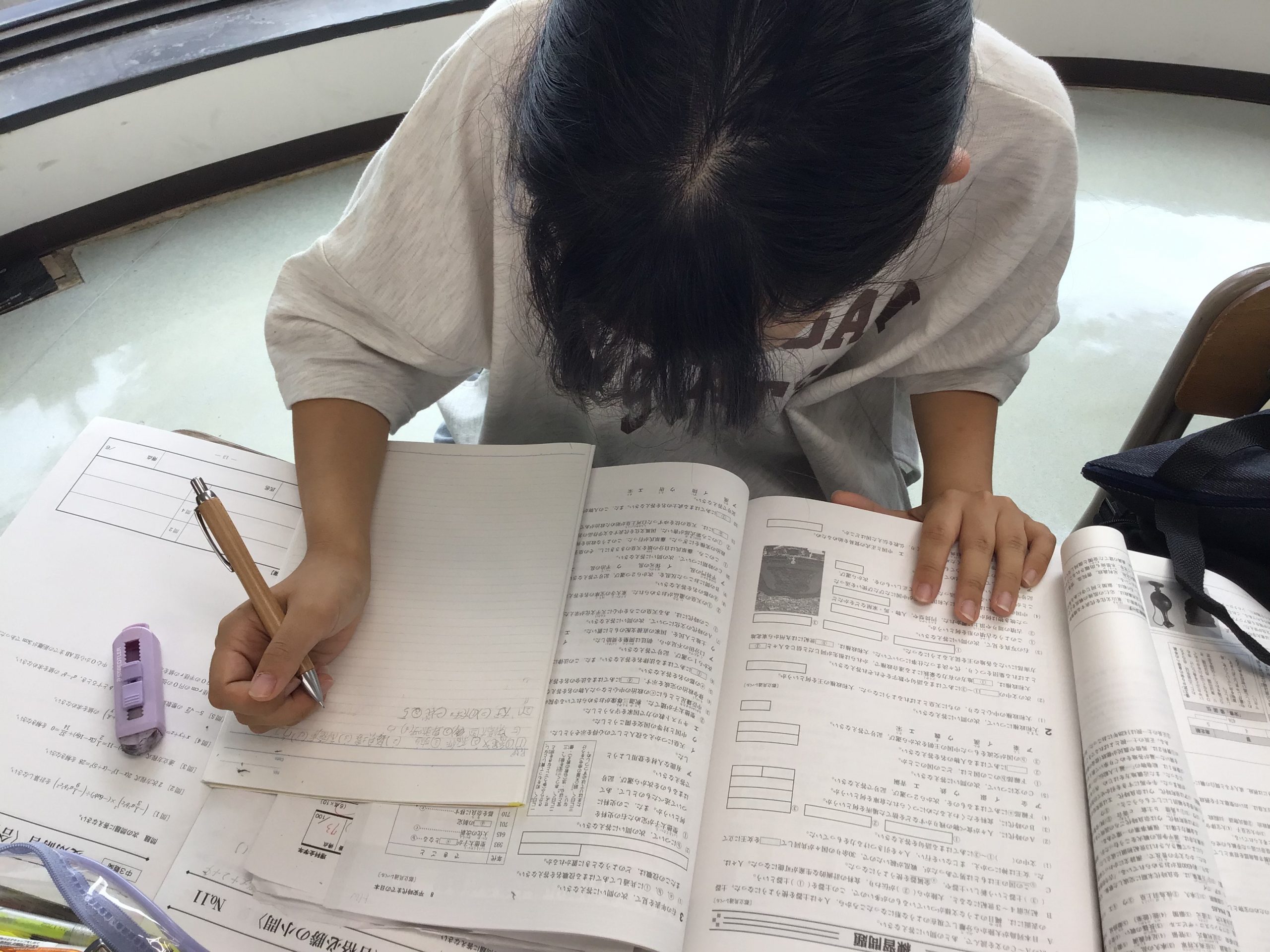 夏期講習会23日目「感謝を忘れずに」