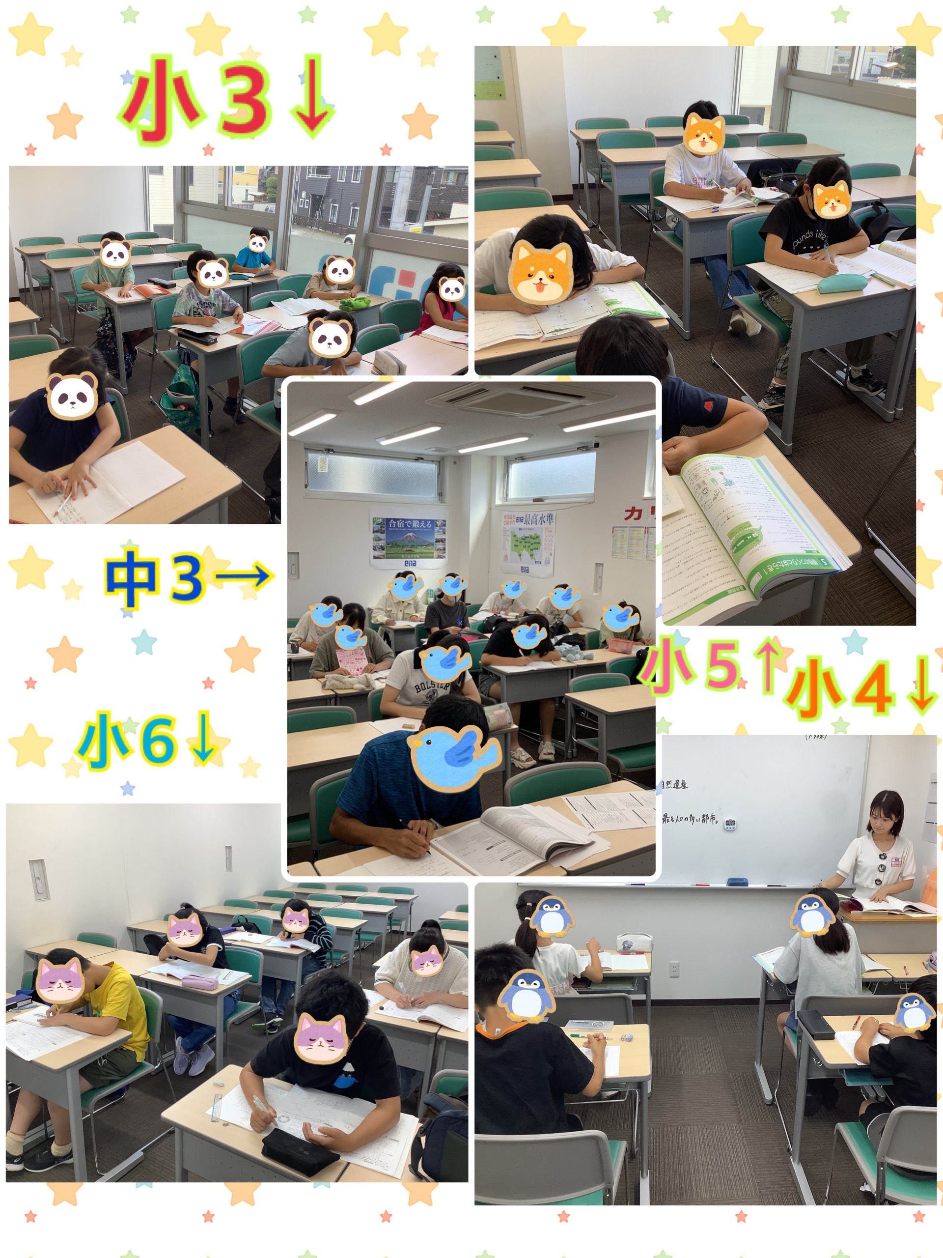 半分が終わりました
