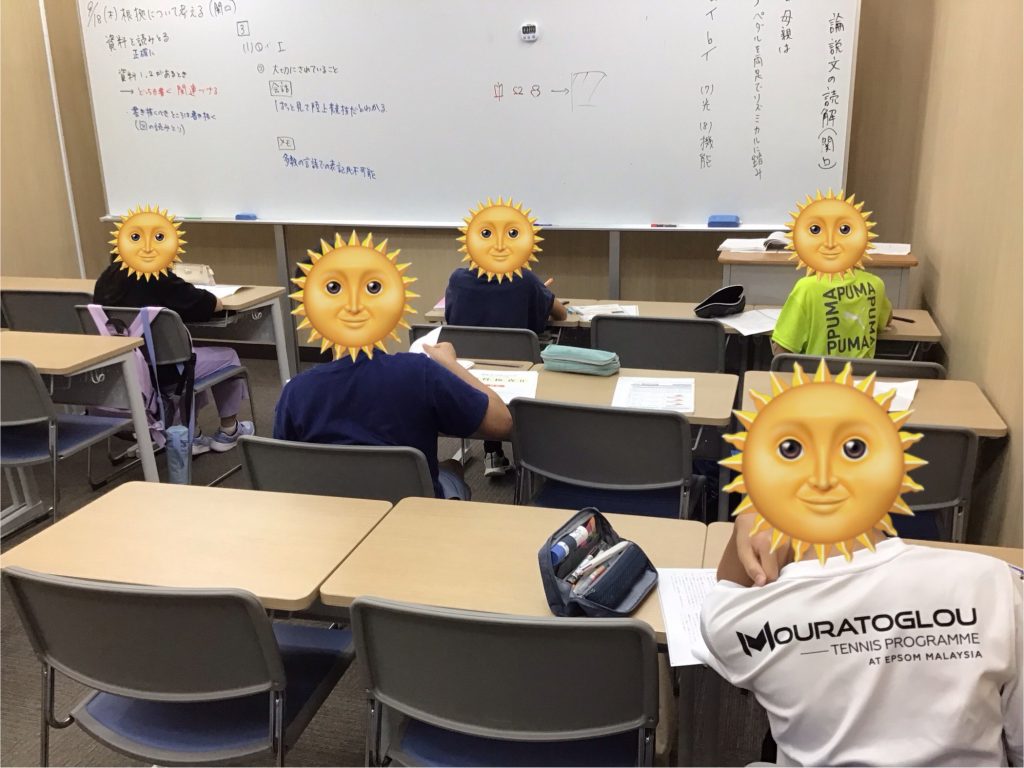 ことばの学習を忘れずに！！