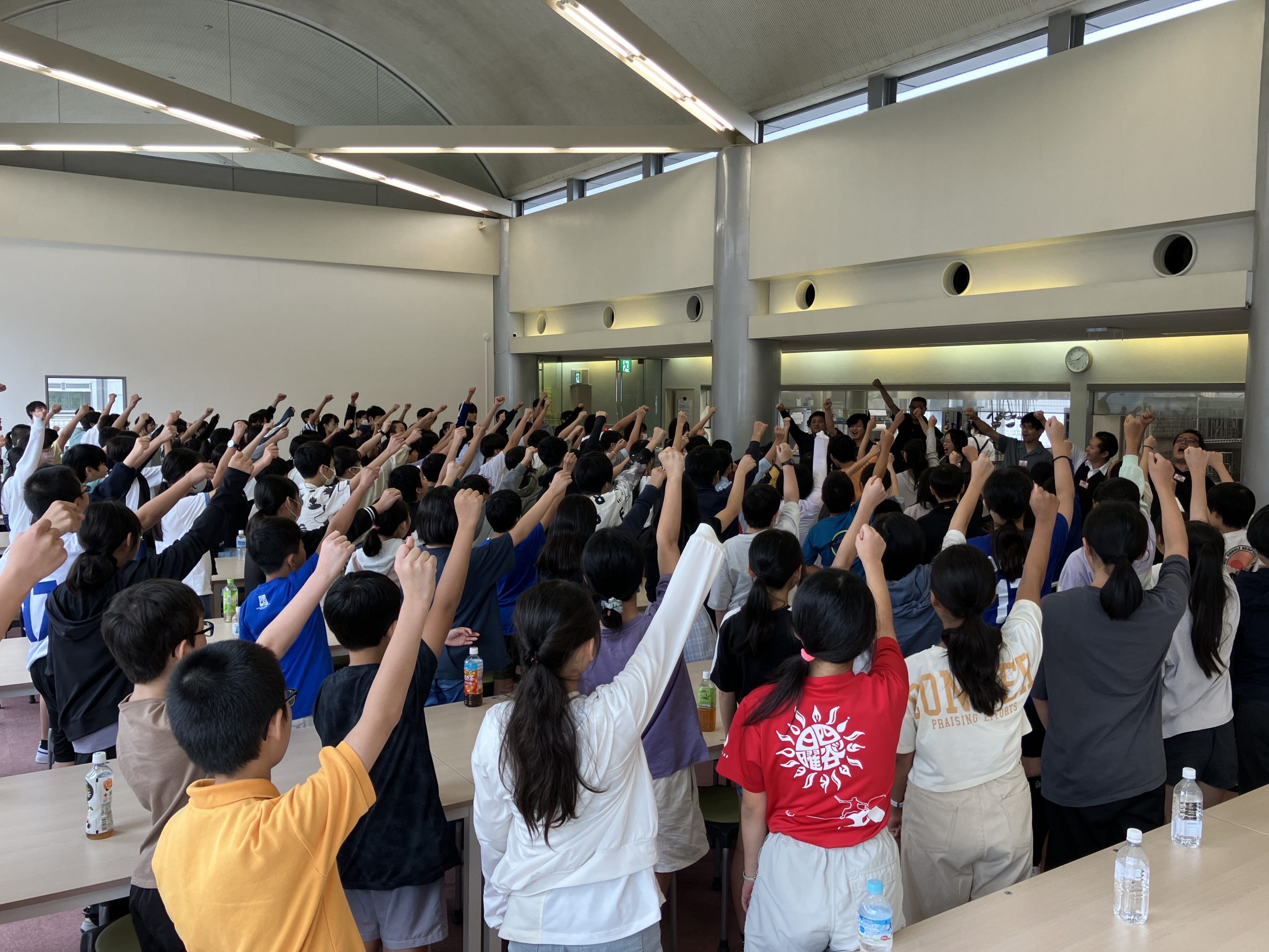 富士山３号館より～中３理社＆小６学校別合宿～