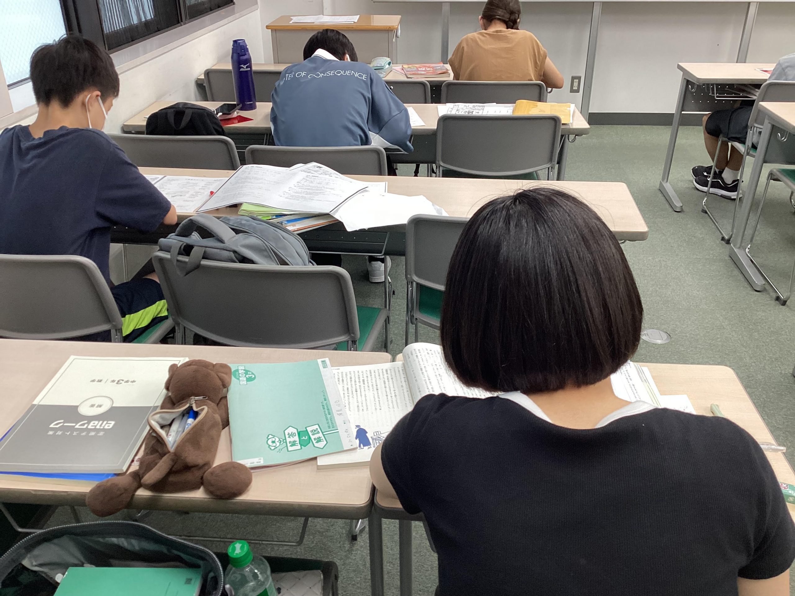 日曜開校　　中間テスト対策　ena国分寺