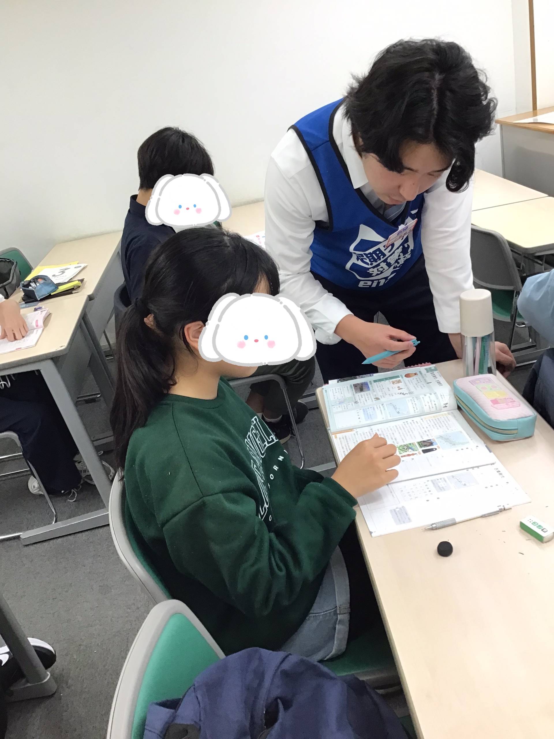 ブルべ冬～定期テストの始まり～