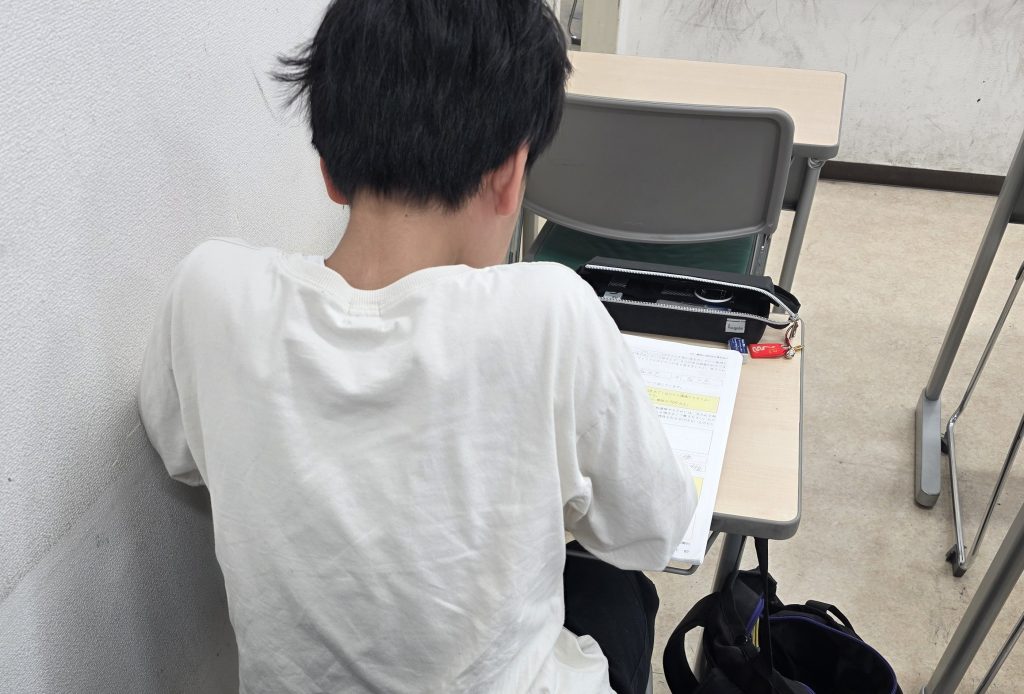 毎日登塾しています。