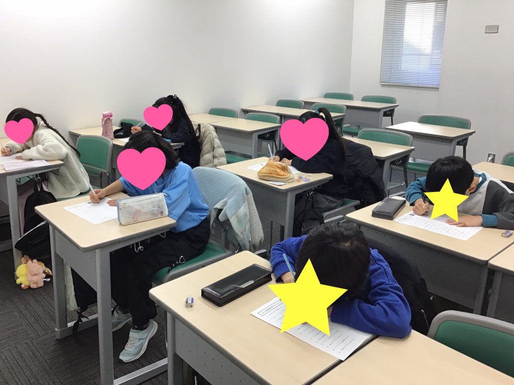 12.28　テスト準備も妥協無し！