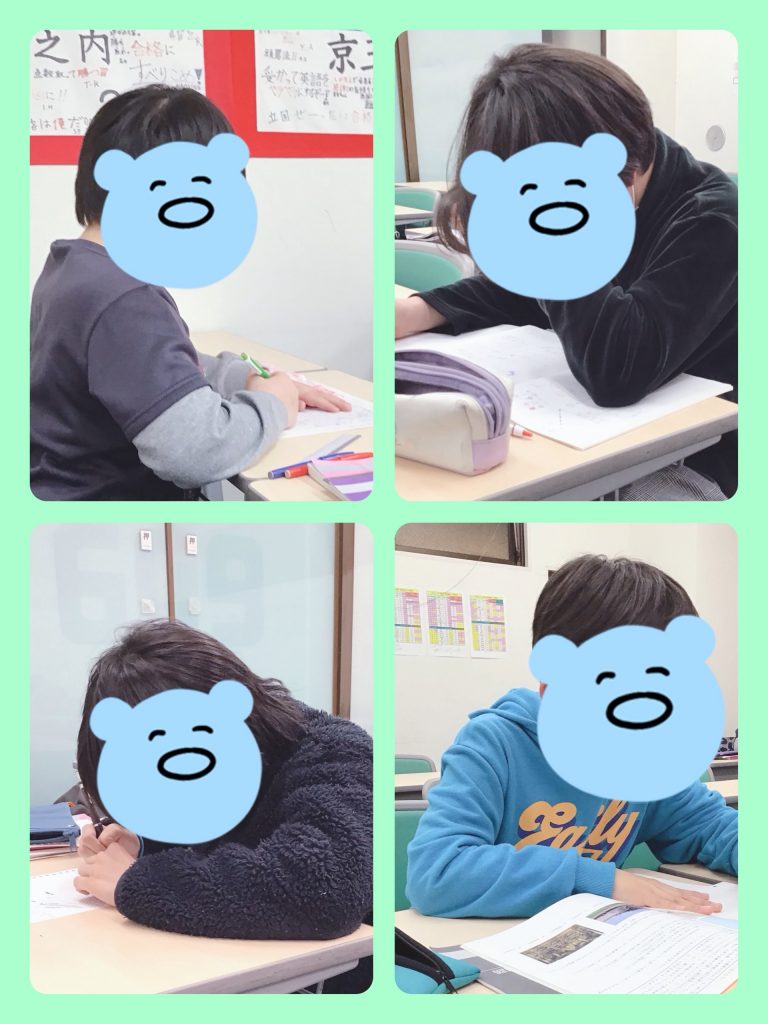 2.12　今日の自習の様子