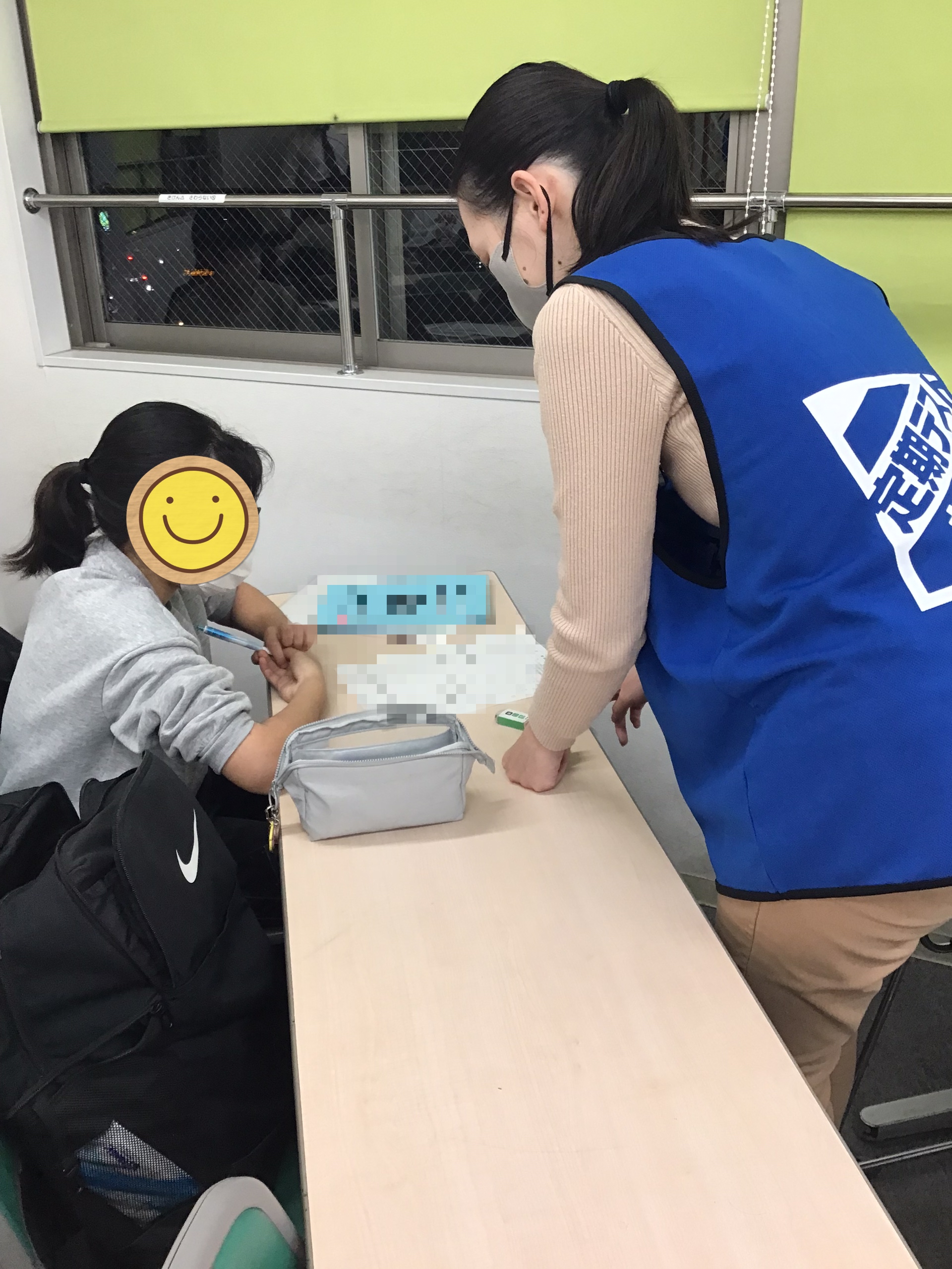 テスト対策本格化ー青ビブスの先生たちからの猛攻ー