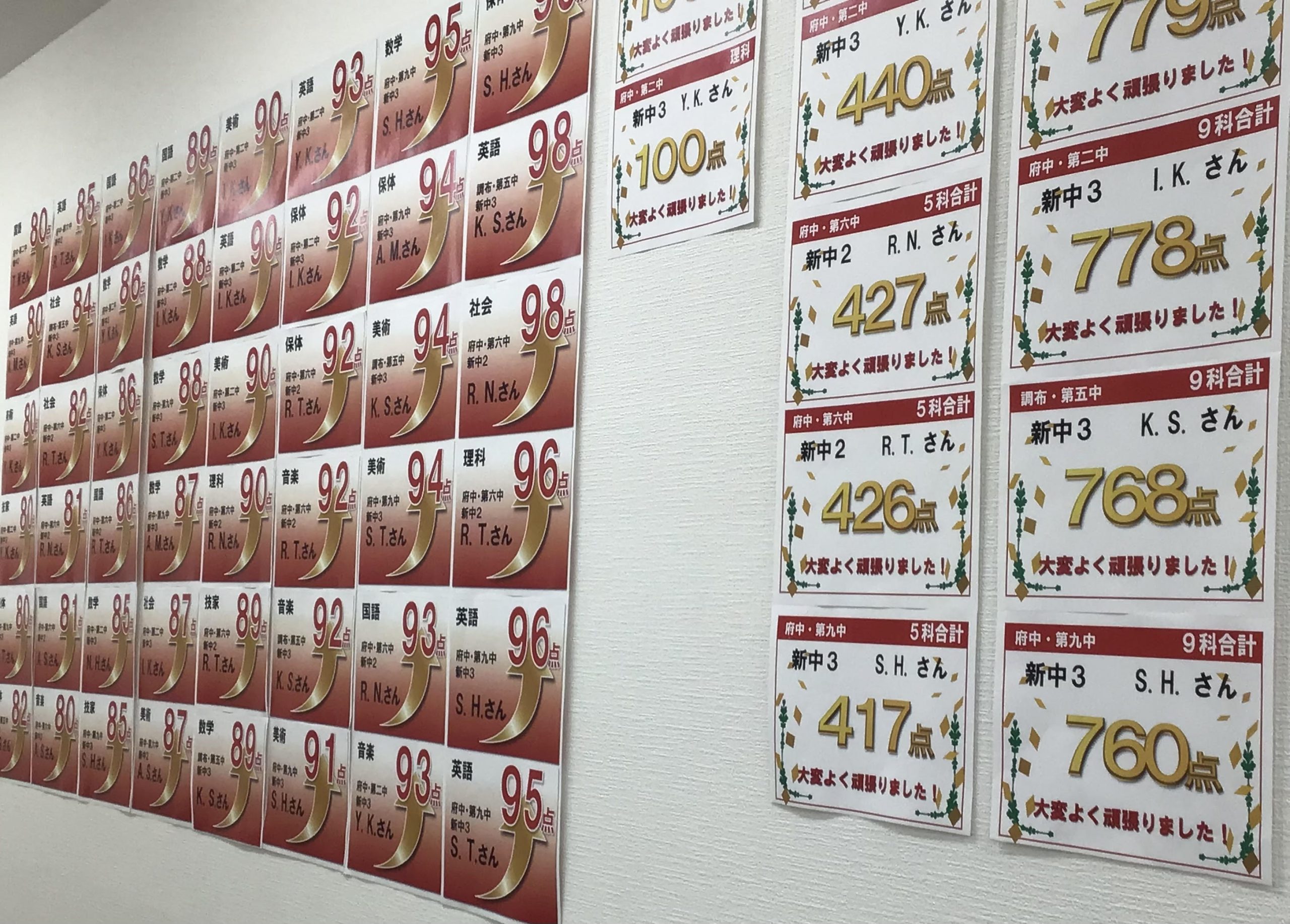 百尺竿頭【定期テスト結果発表】