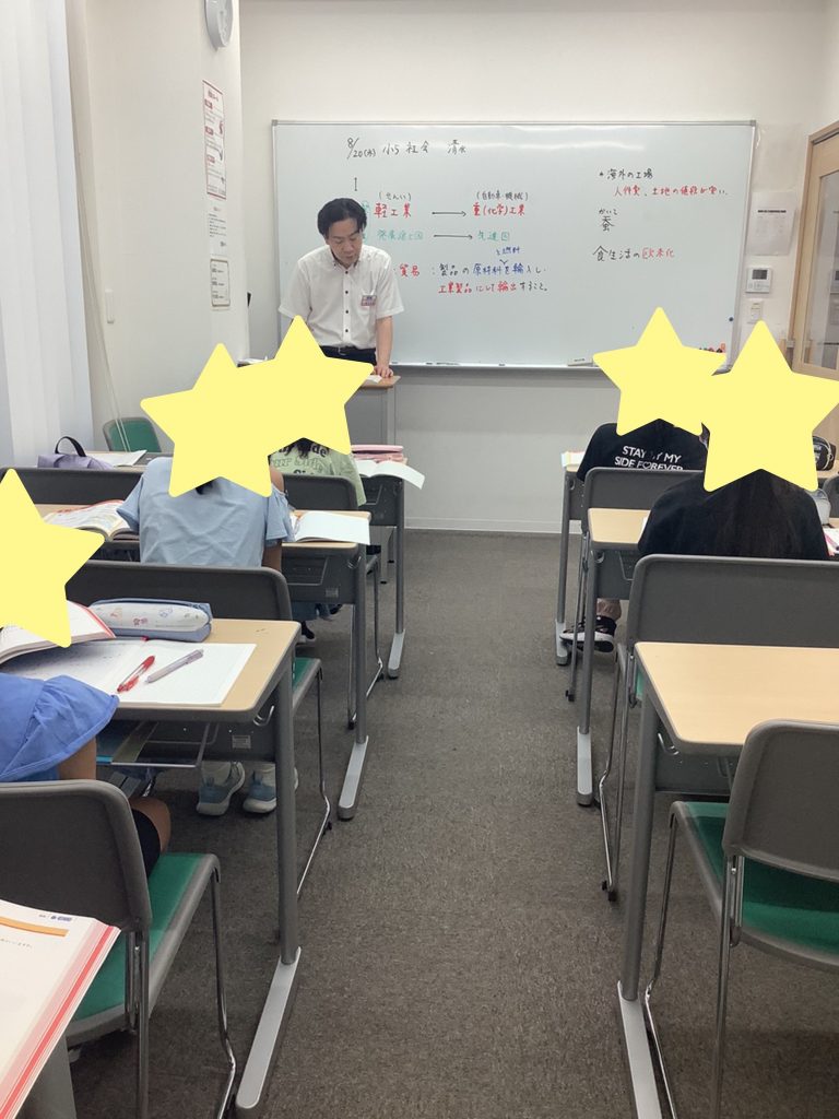 夏期講習第６期が始まりました！！！
