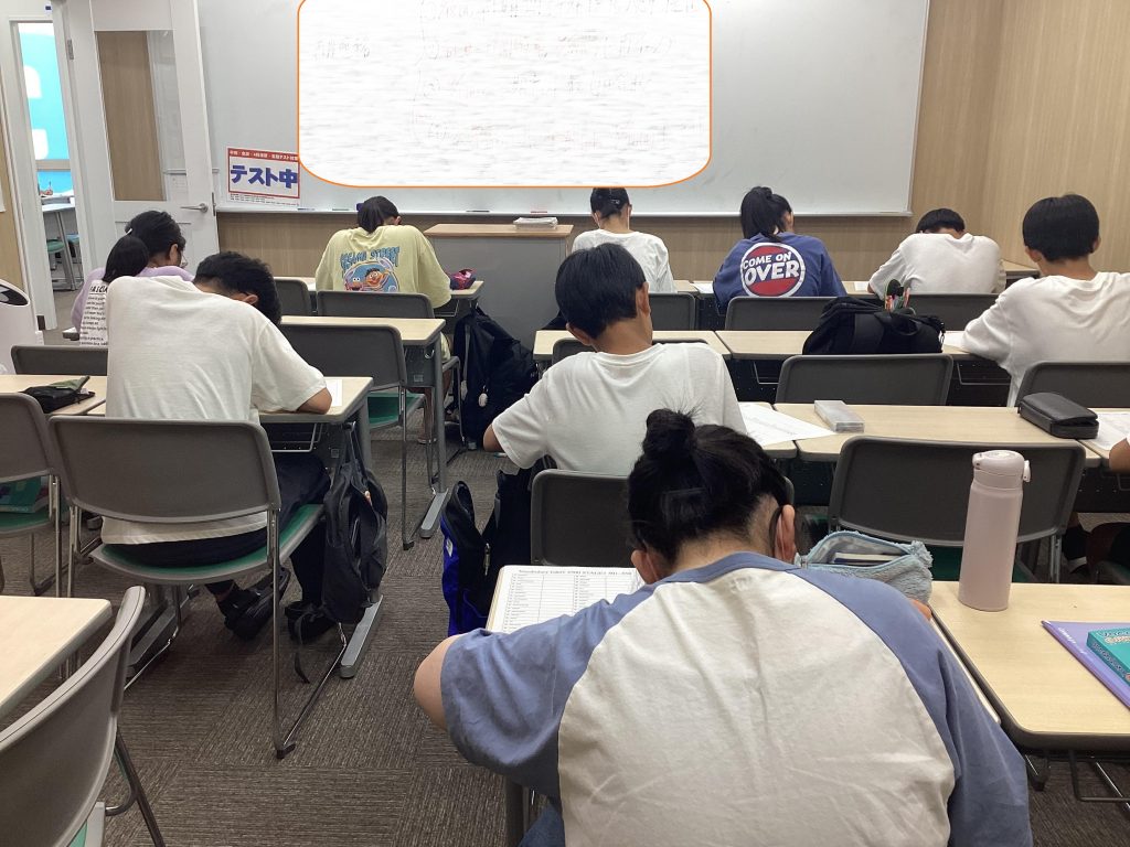 【南柏通信:夏期講習編⑨】本日で期末テスト提出物は終了！！