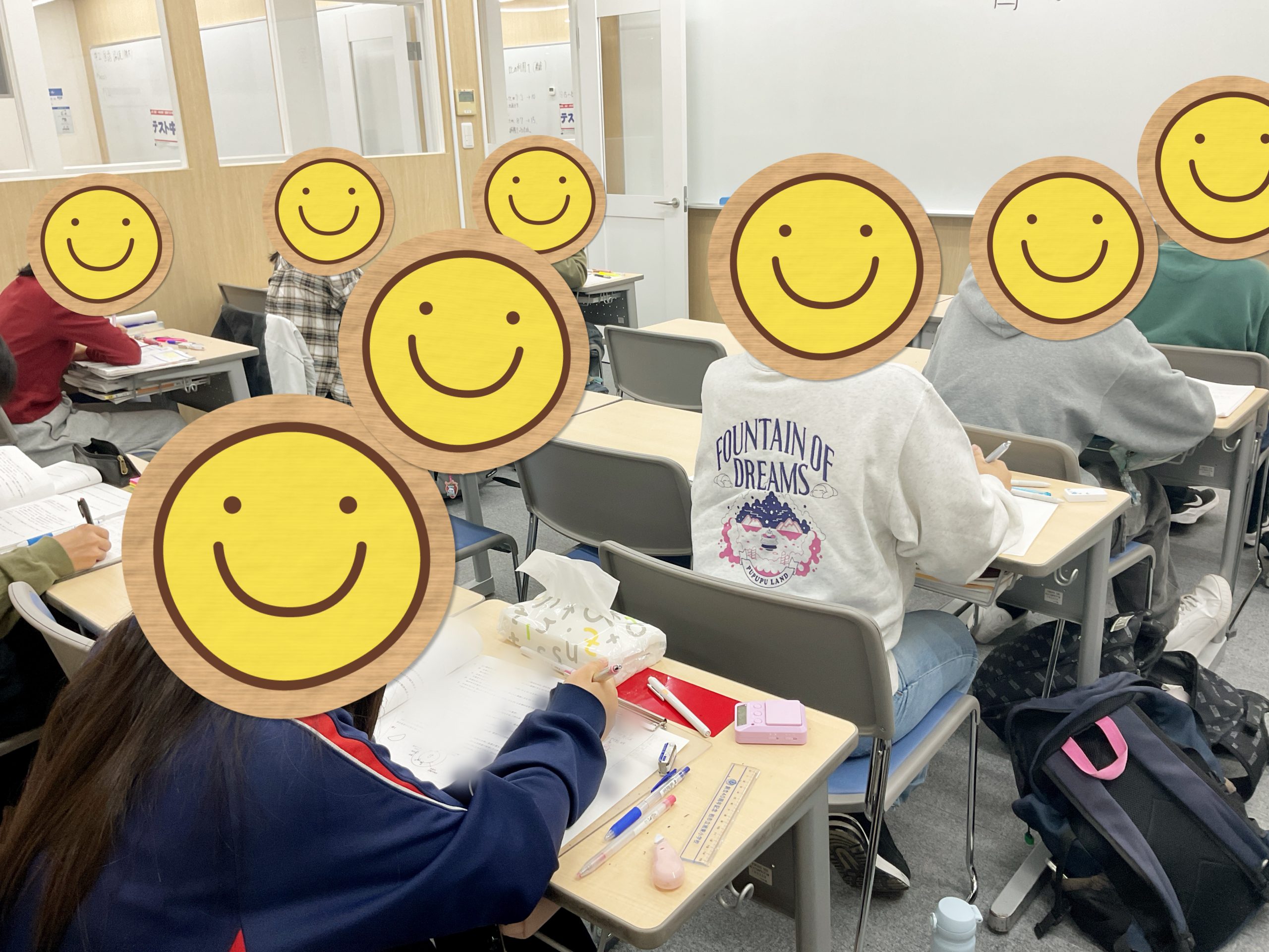 自習室大盛況！