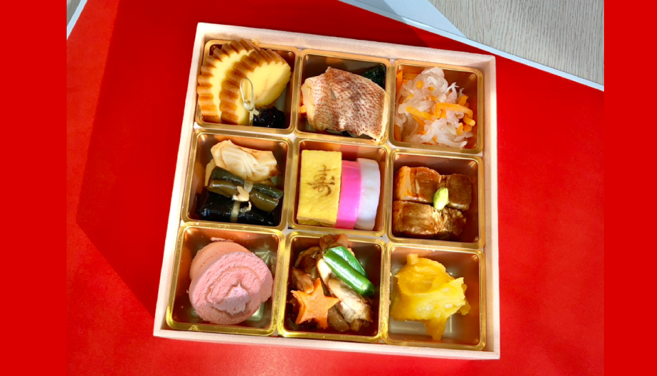 試食会のおせち