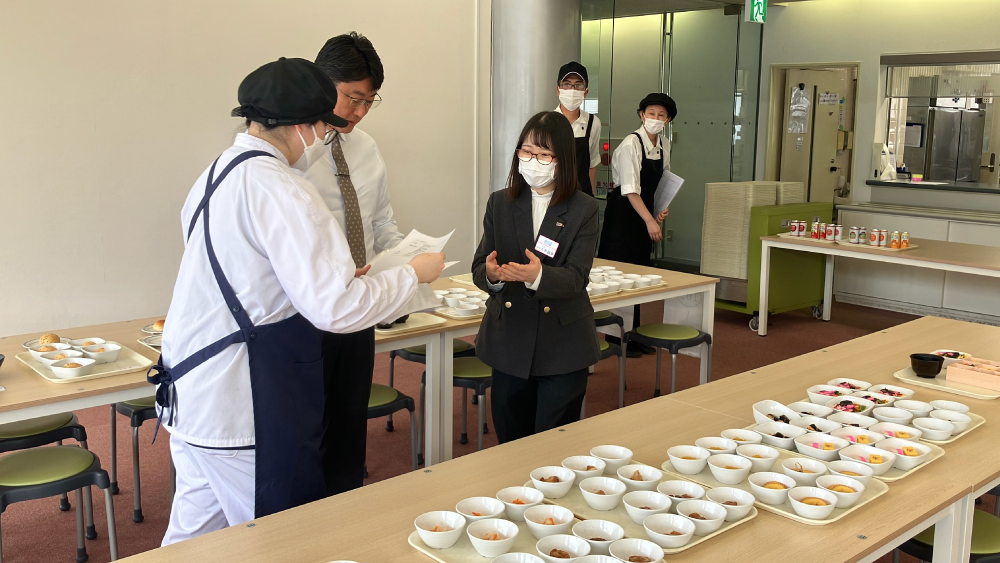 試食会を行いました